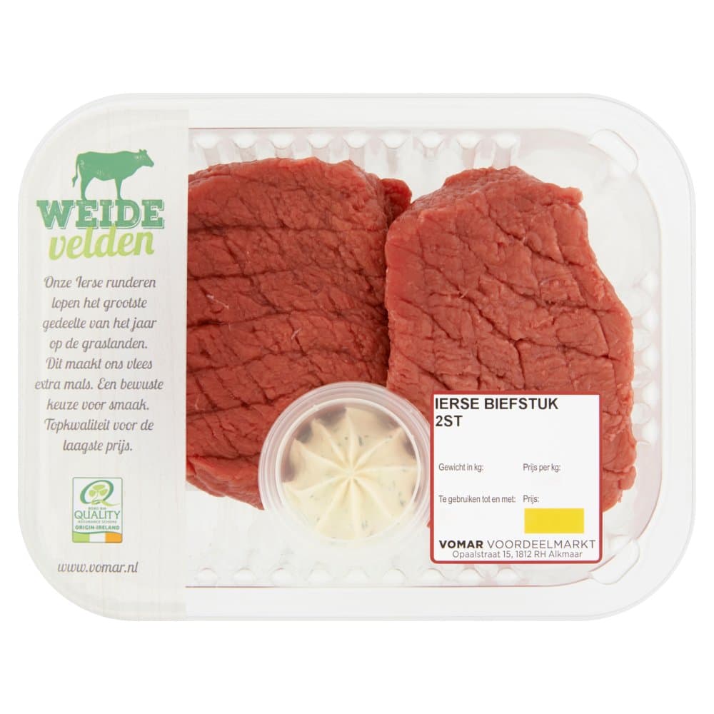 Csw ierse biefstuk 2 o/s