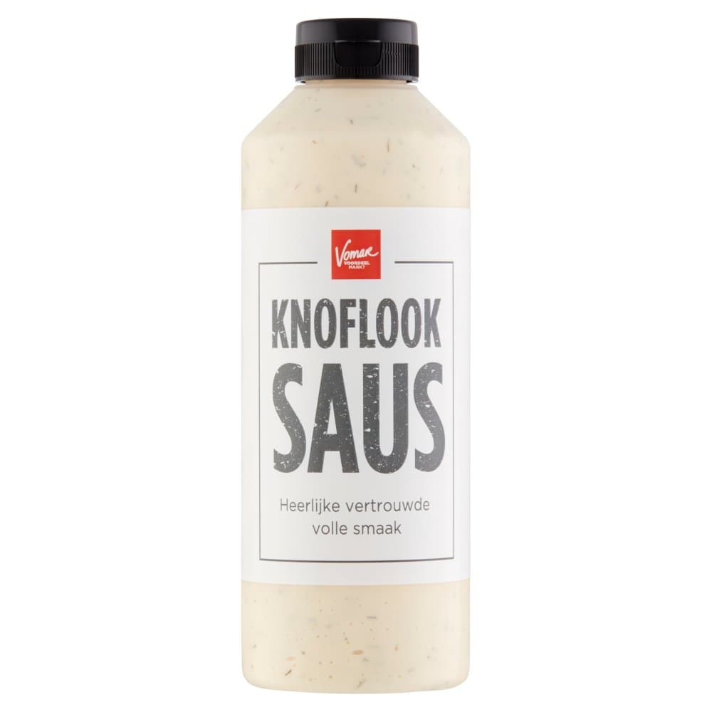 Vomar knoflooksaus 500ml.