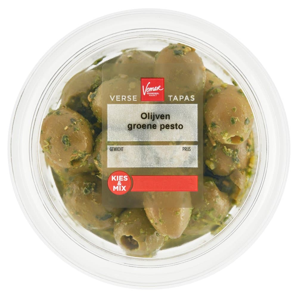 Vomar olijven pesto
