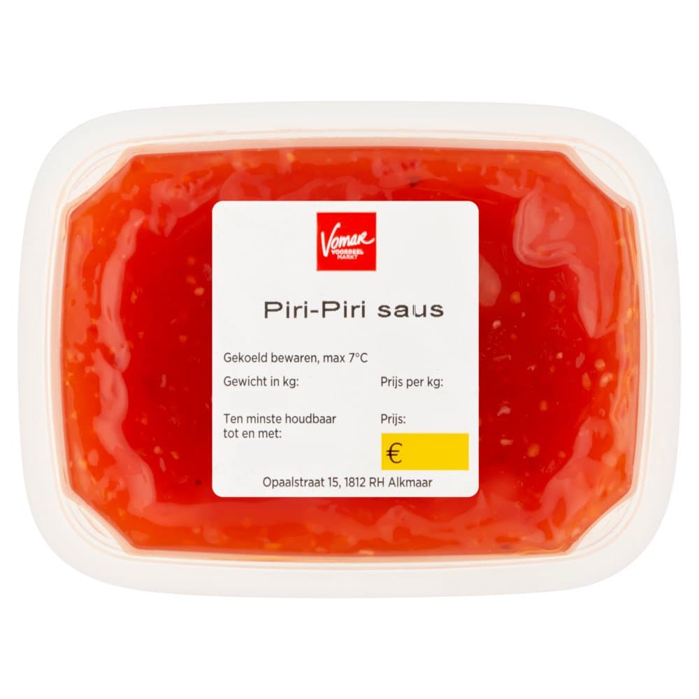 Piri piri saus 150gr.