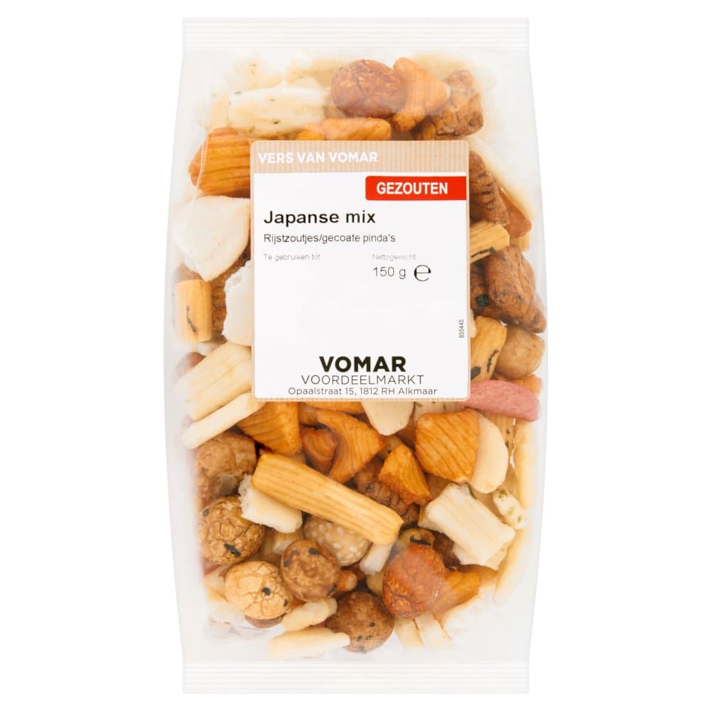Vomar japanse bollenmix 150gr