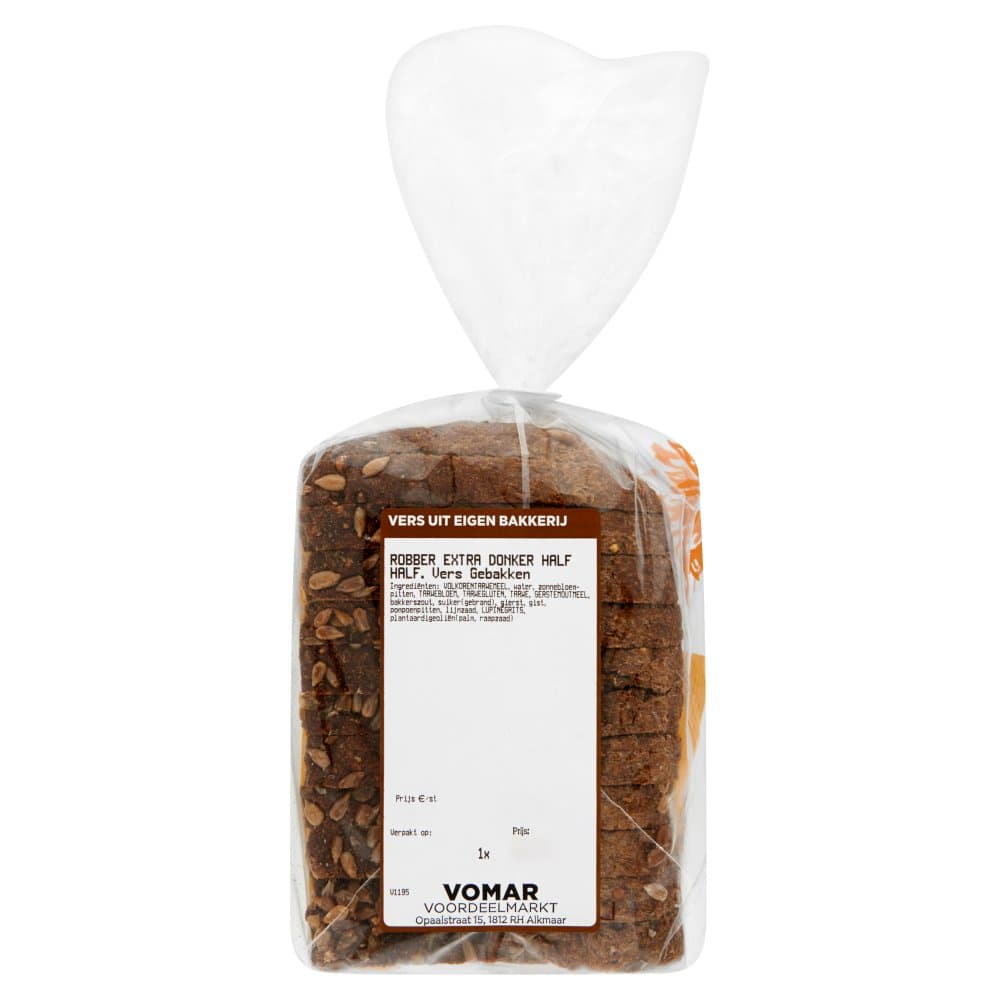 Robber extra donker half