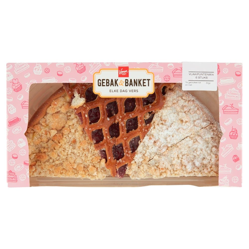 Vomar vlaai punten mix