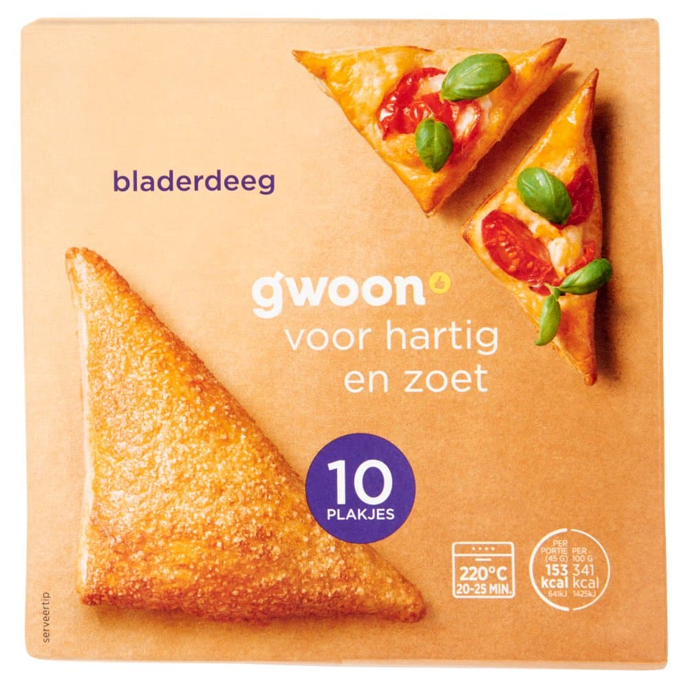 G'woon bladerdeeg 10st