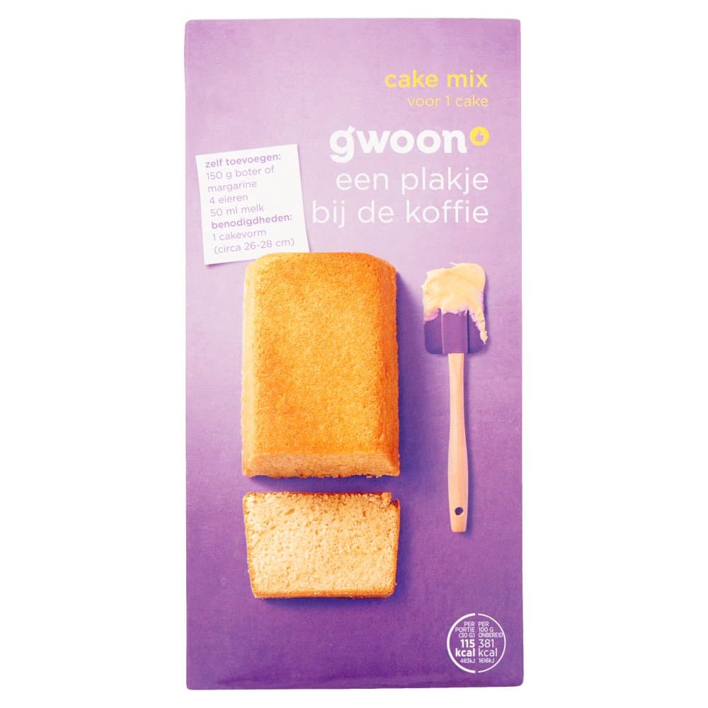 G'woon cakemix 400gr