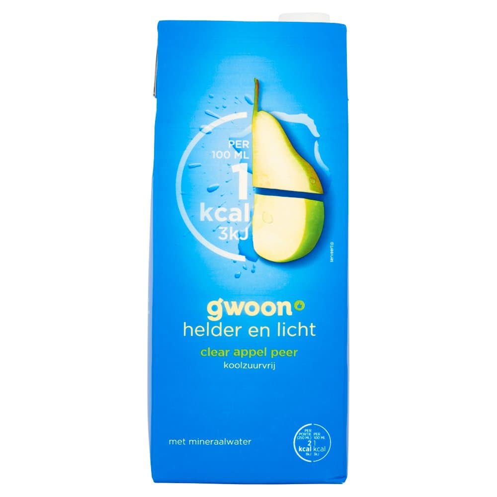 G'woon clear appel-peer 1.5l