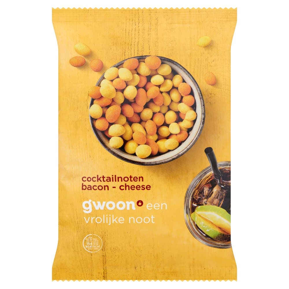 G'woon cocktail bacon cheese