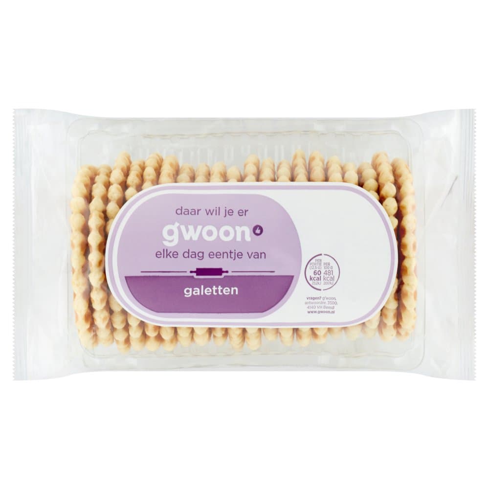 G'woon galetten 250gr
