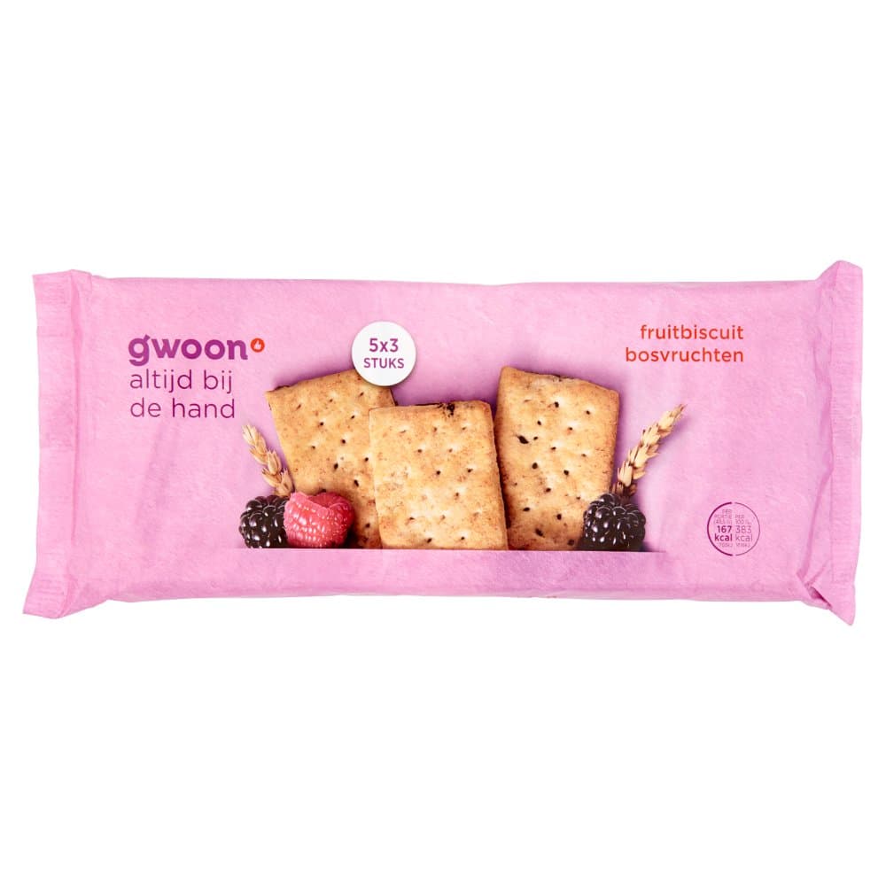 G'woon fruitbiscuit bosvrucht
