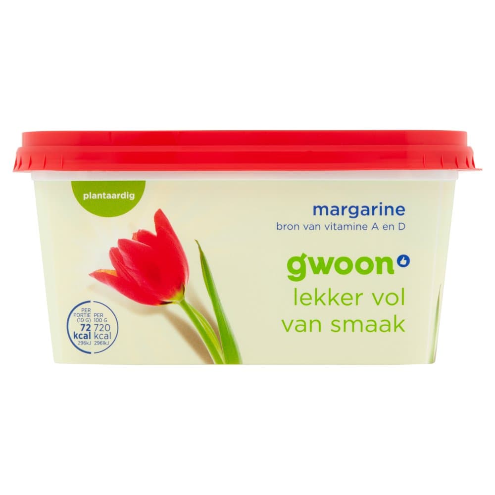 G'woon margarine kuip 500gr