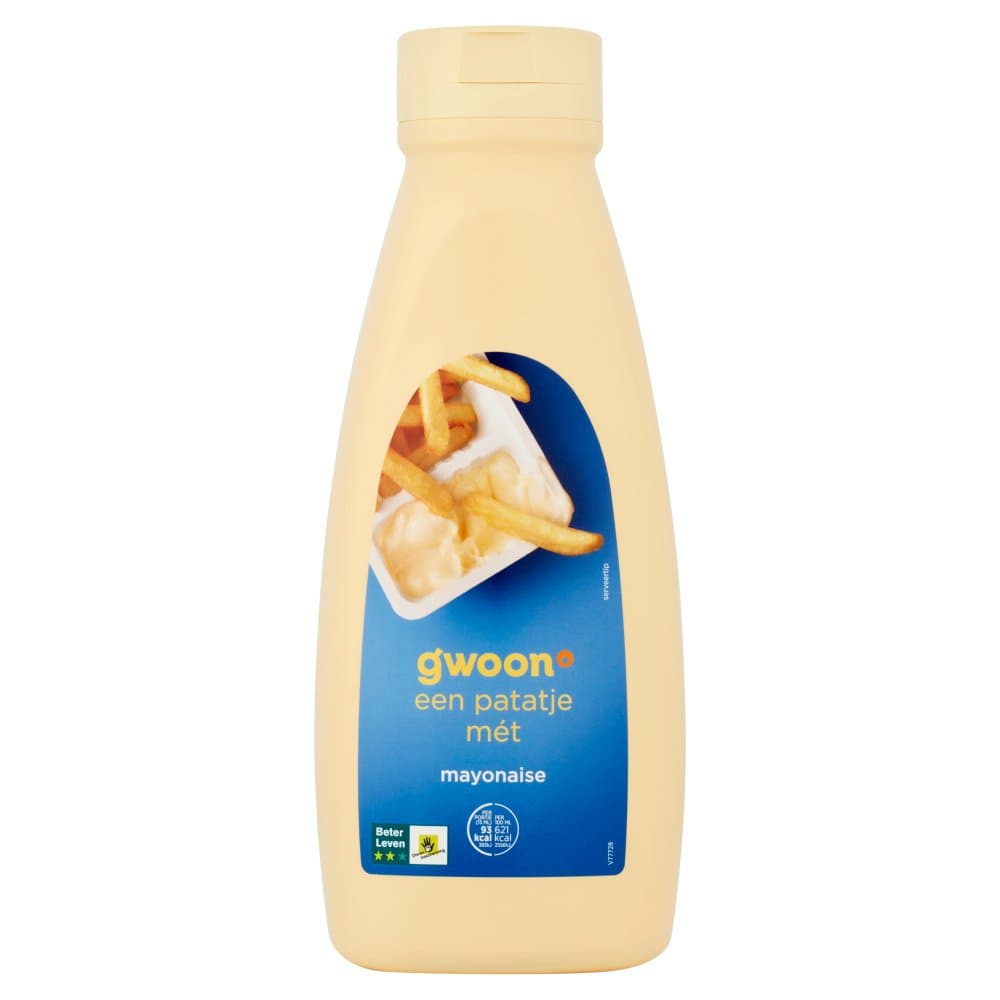 G'woon mayonaise td 750ml