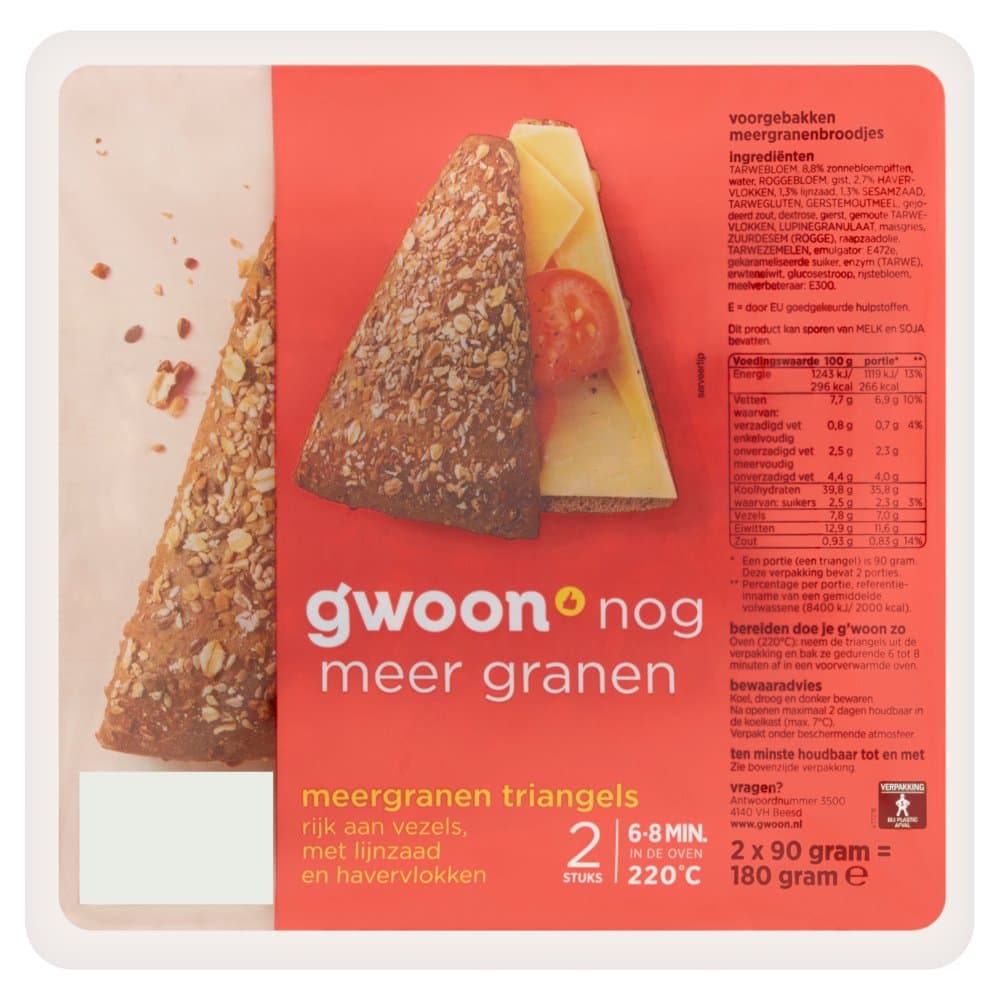 G'woon triangel meergranen