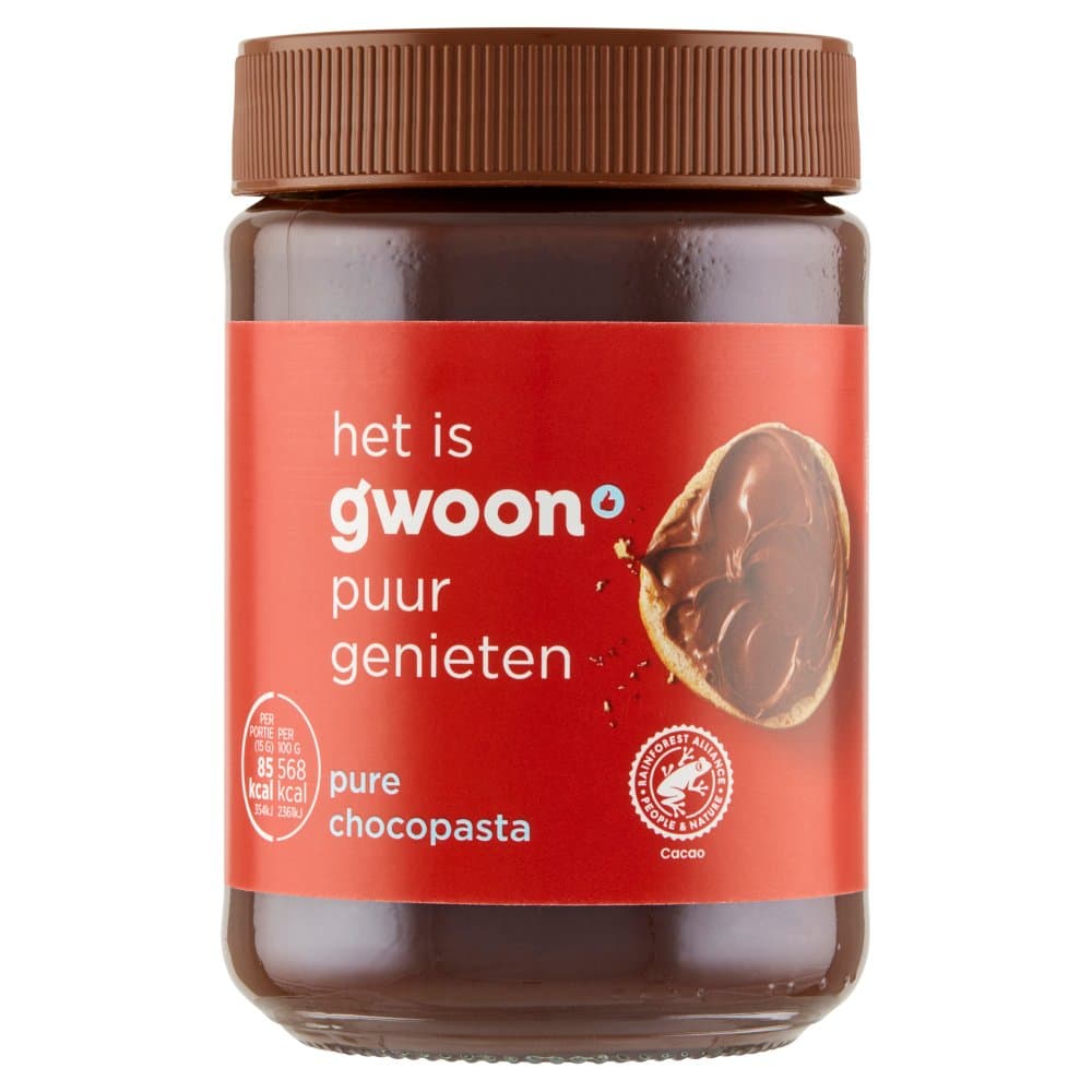 G'woon chocopasta puur