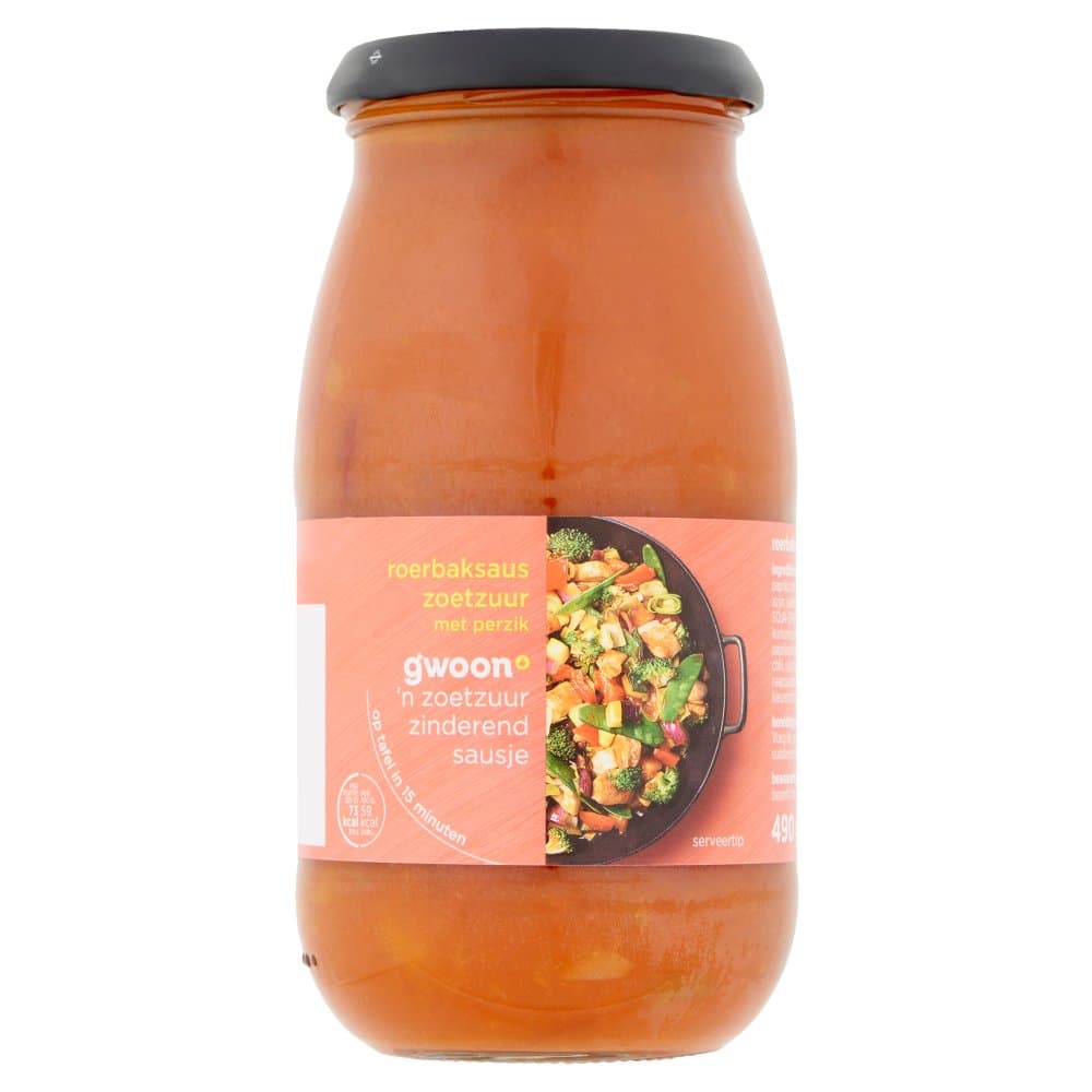 G'woon roerbaksaus zz 490gr
