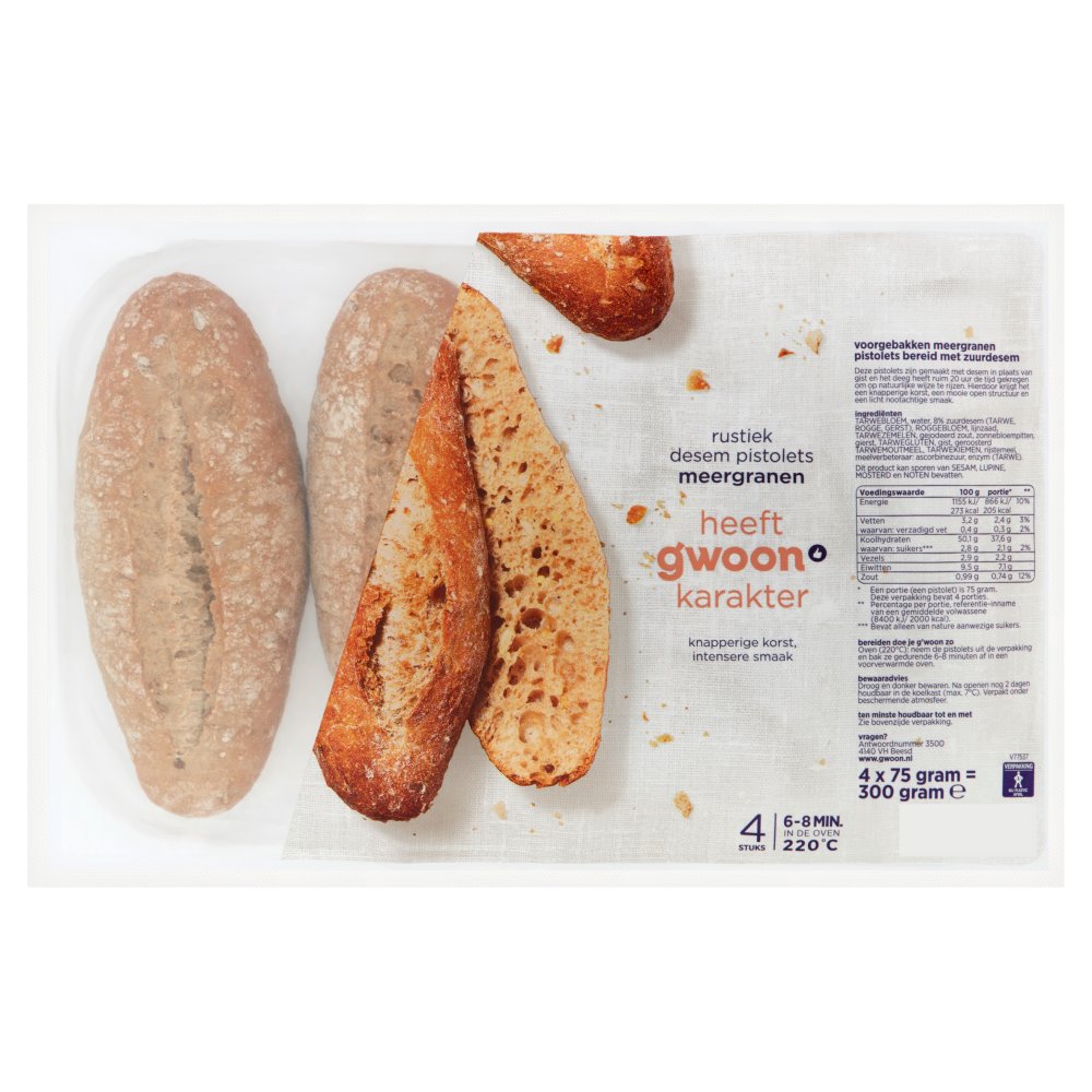 G'woon pistolet rust. meergr.