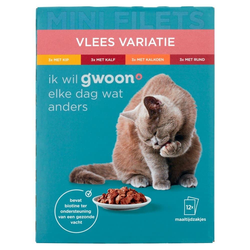 G'woon kat pouch multipack adu