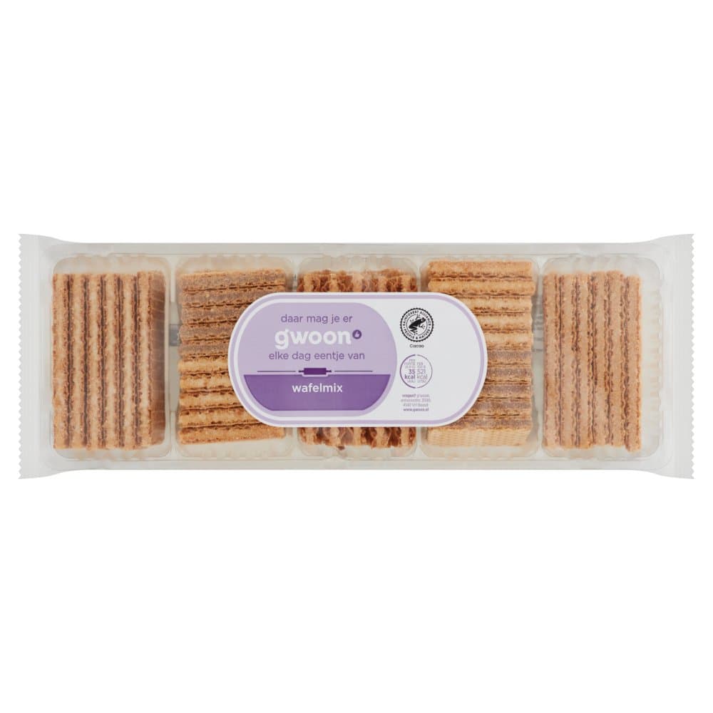 G'woon wafelmix 250gr