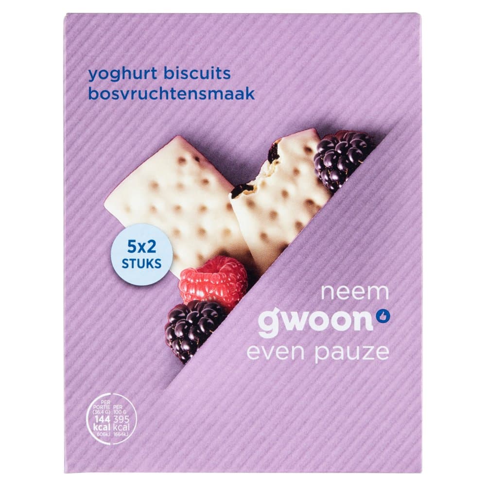 G'woon yoghurtbiscuit bosvr