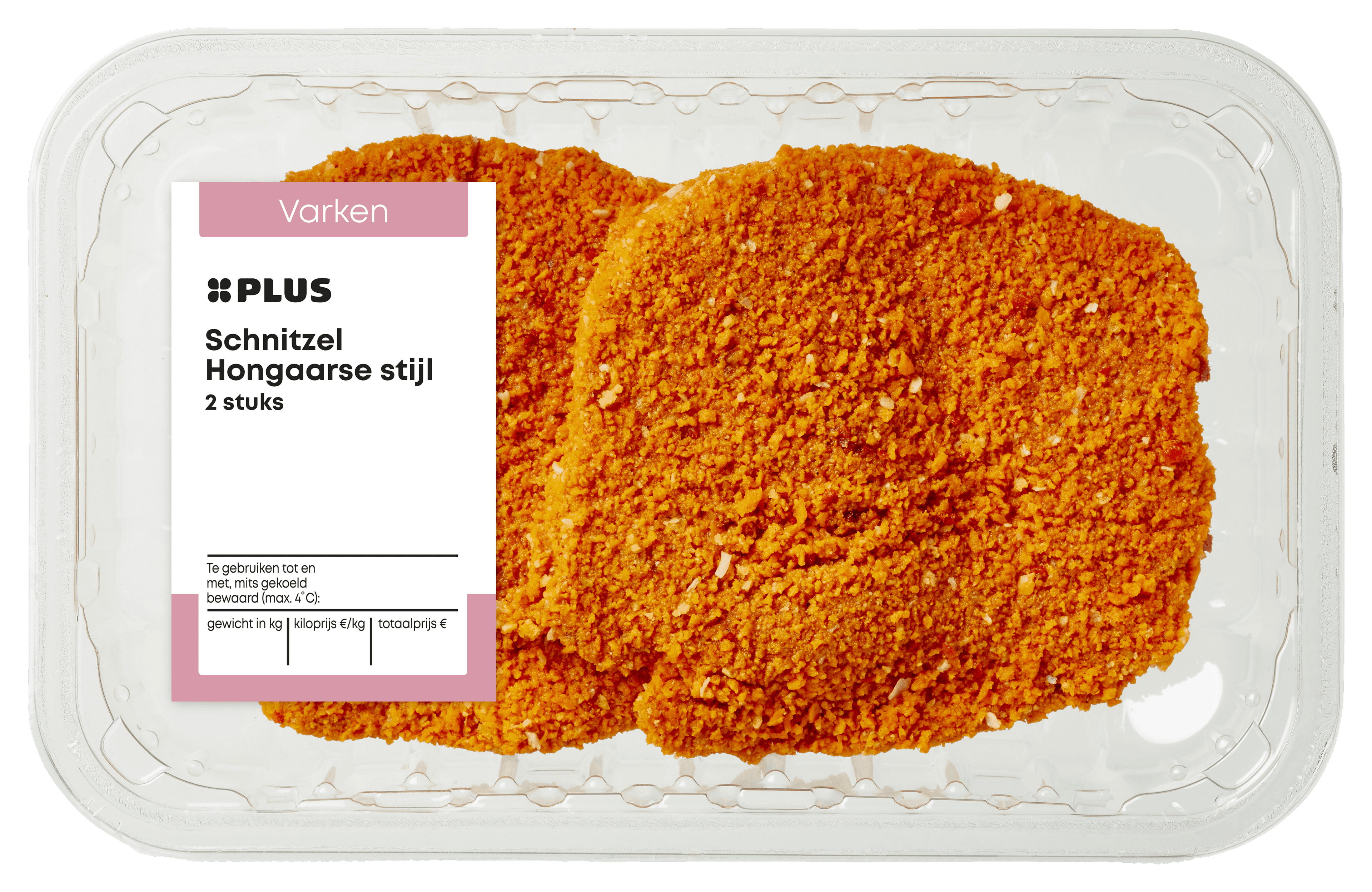 PLUS Schnitzel Hongaarse stijl 2 st