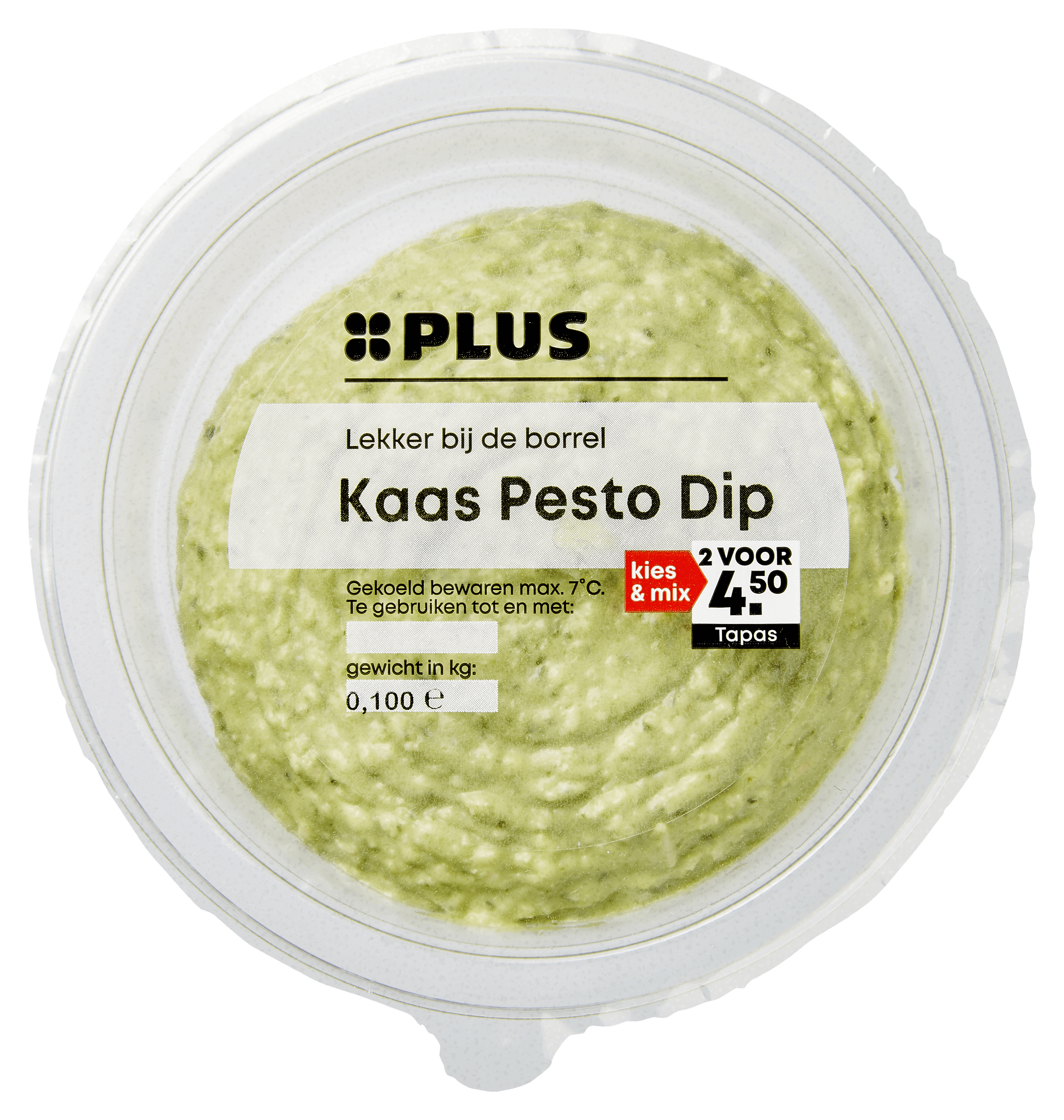 PLUS Kaas-Pesto dip