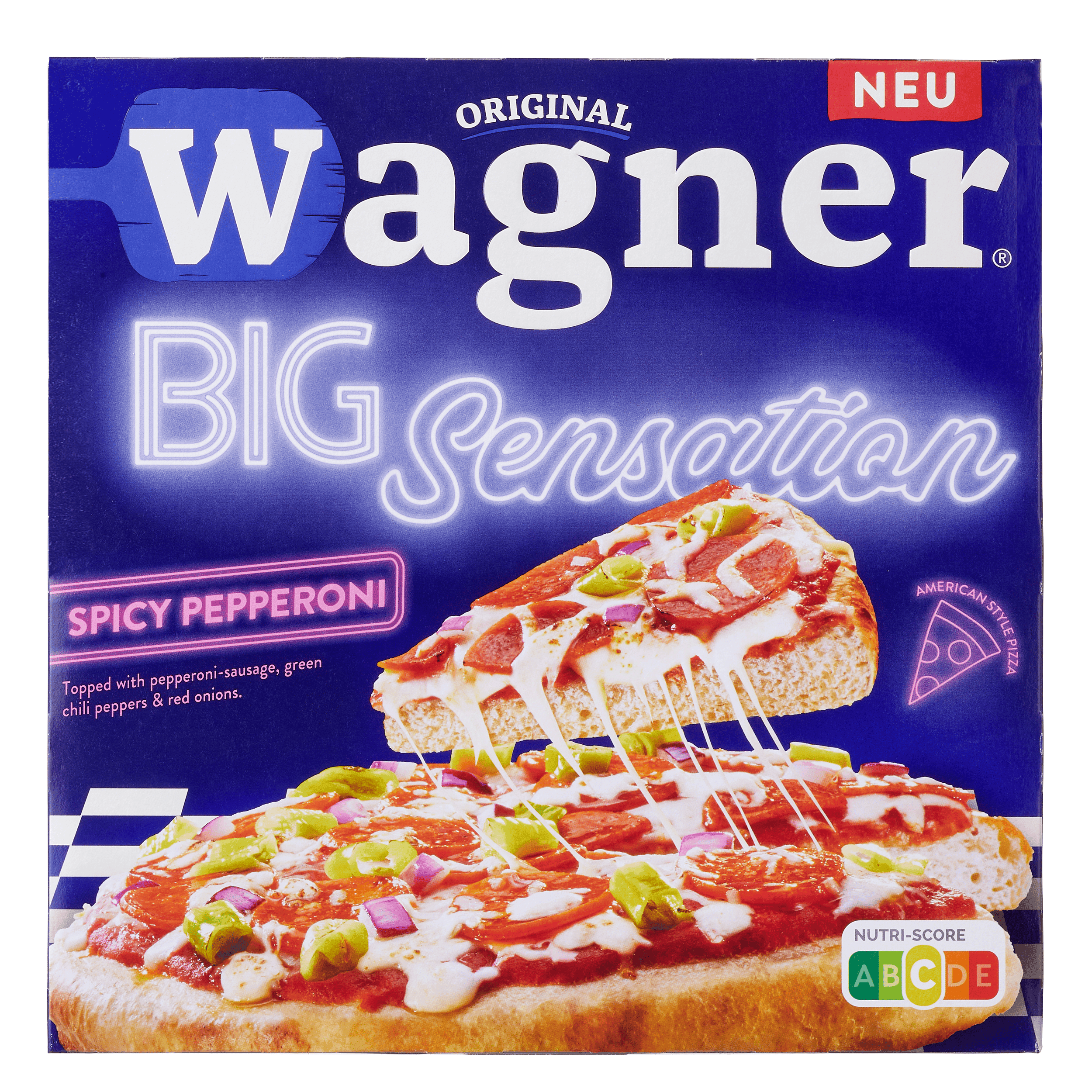 Wagner Big Sensation spicy pepperoni
