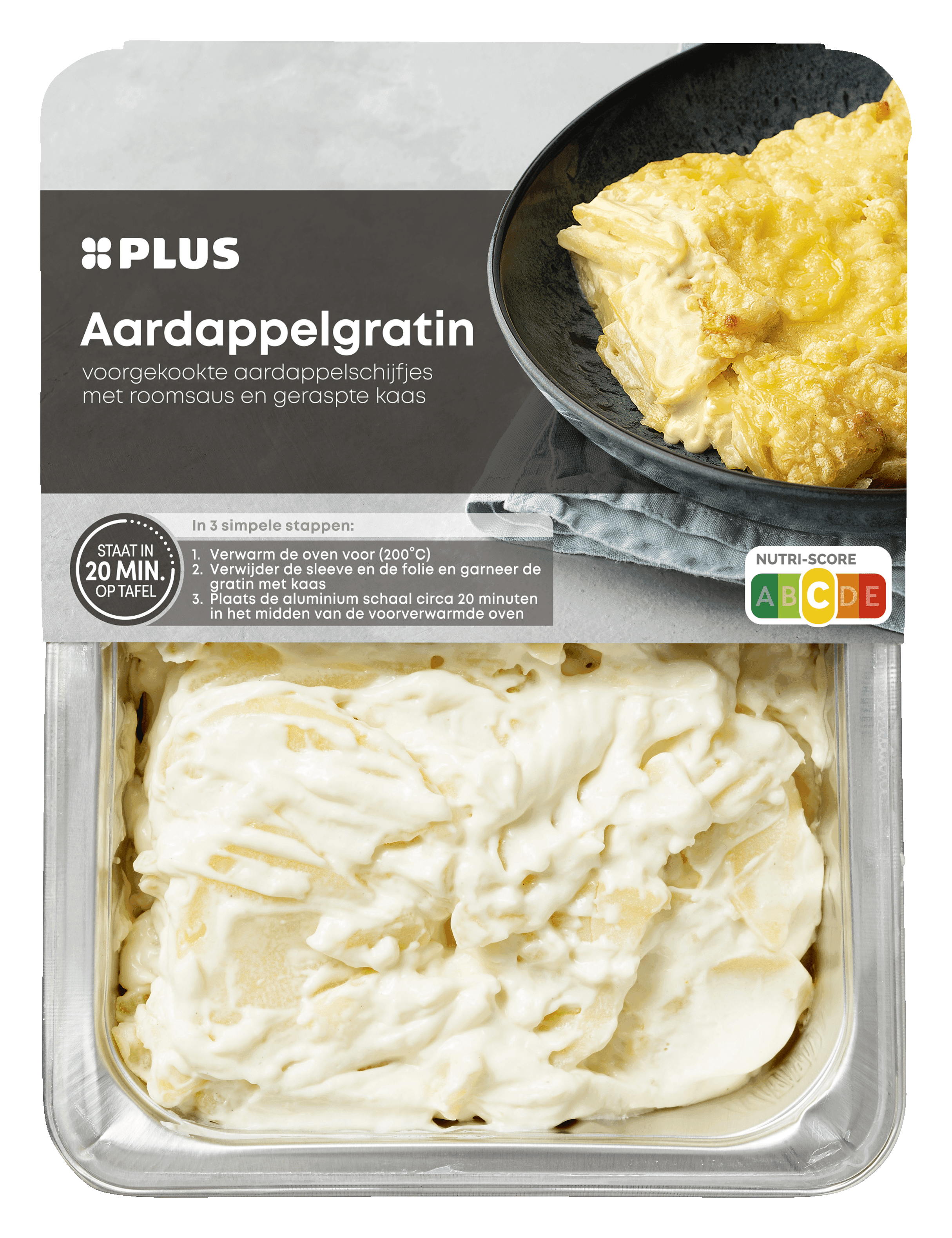 PLUS Aardappelgratin naturel