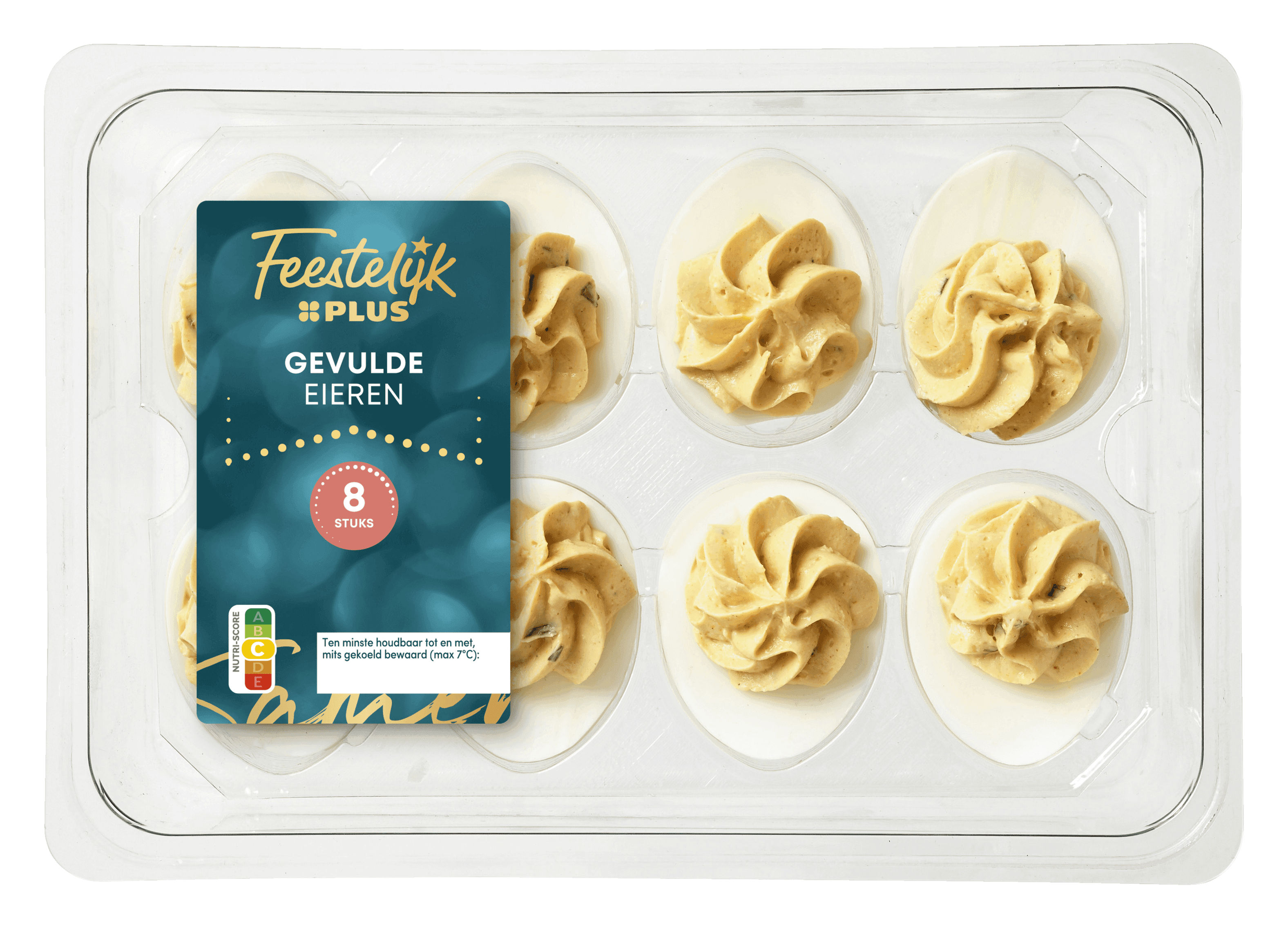 Feestelijk PLUS Gevulde eitjes