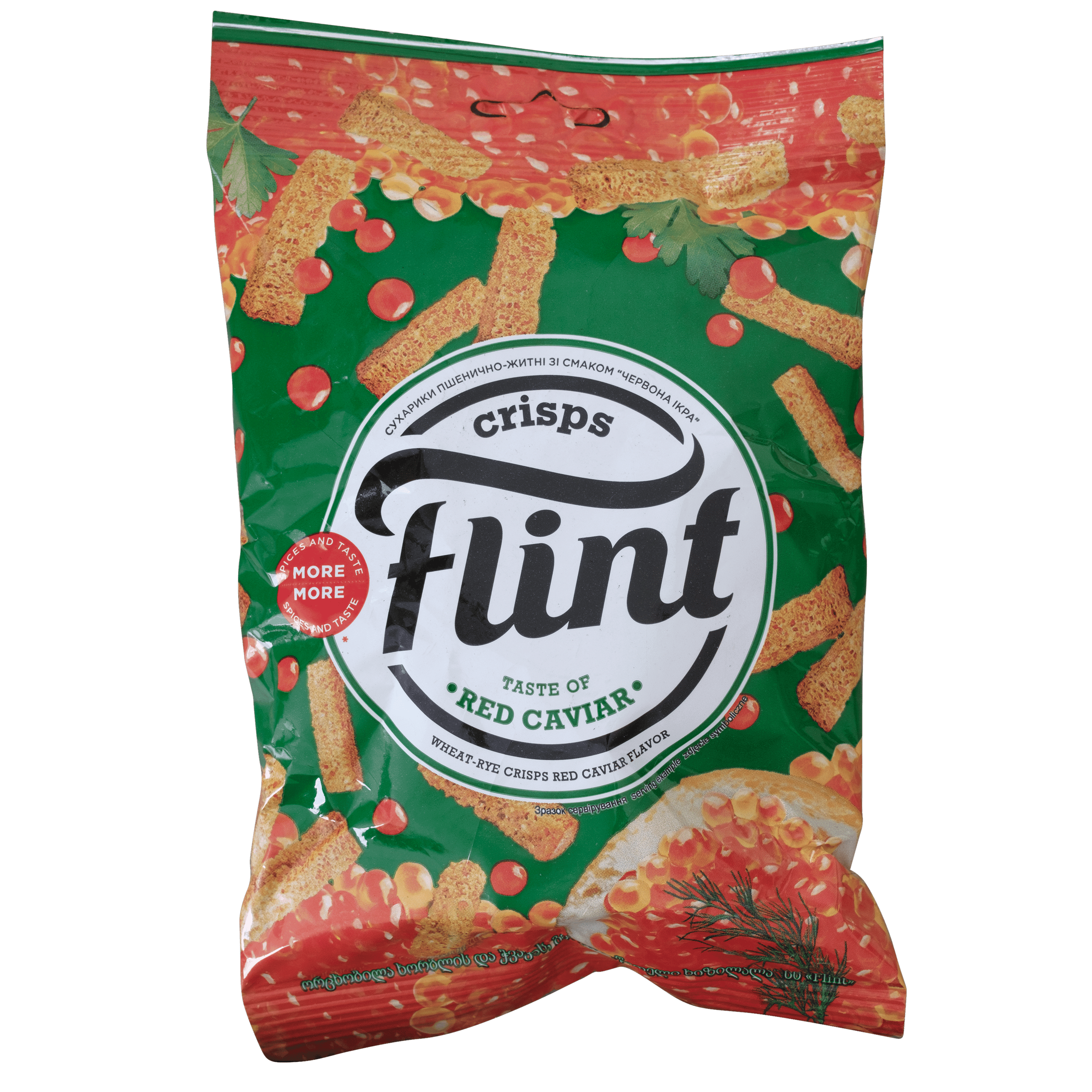Flint Wheat Rusks Red Caviar