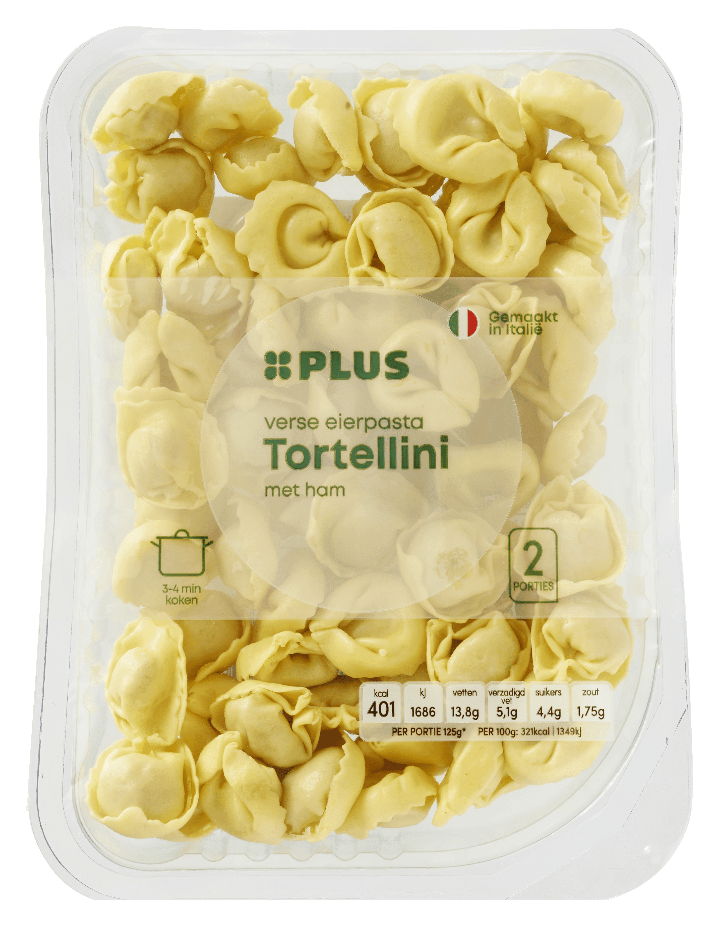 PLUS Tortellini met ham