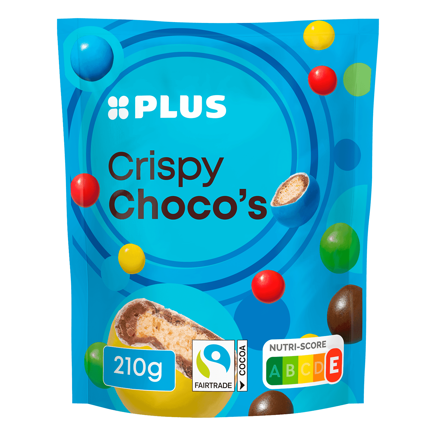PLUS Choco's crispy Fairtrade