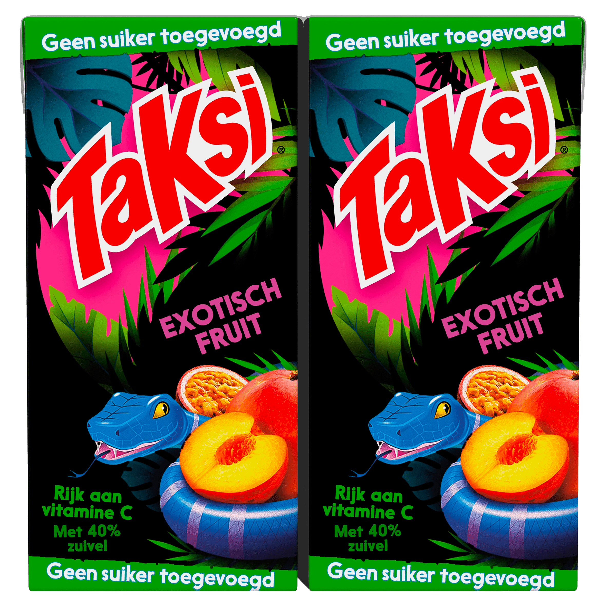Taksi Exotisch fruit geen suiker 10-pack