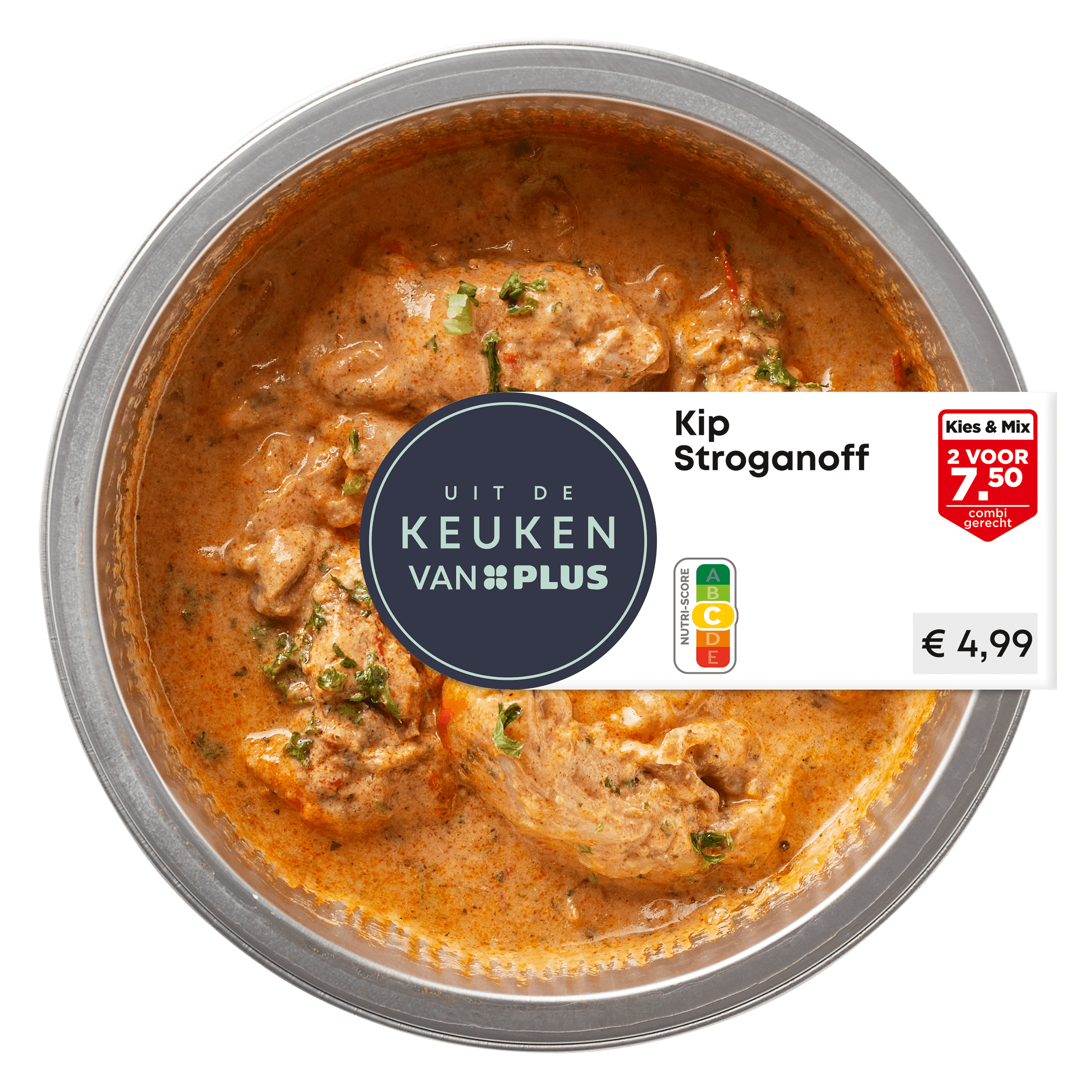 Uit de keuken van PLUS Kip Stroganoff