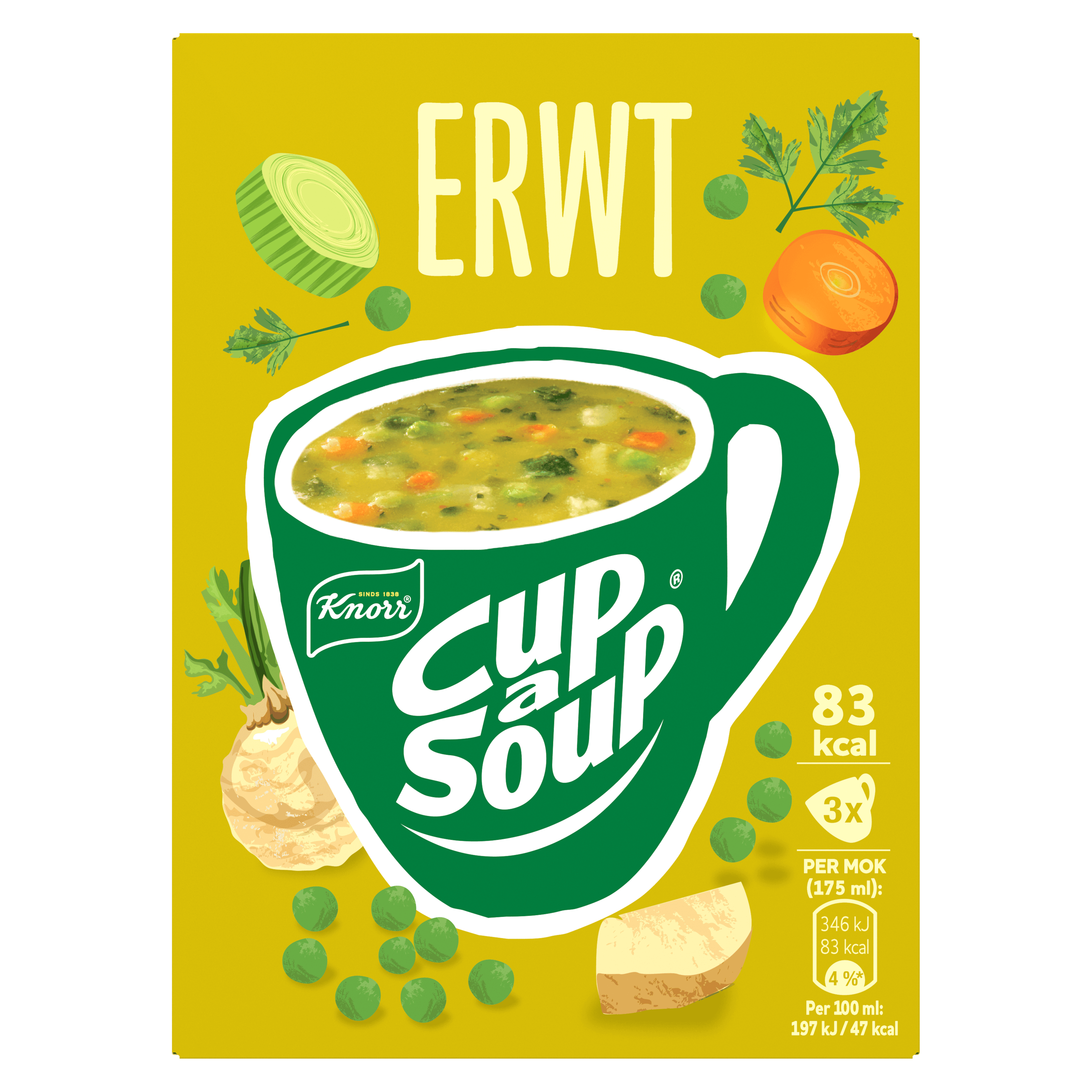 Knorr Cup-a-Soup Erwten