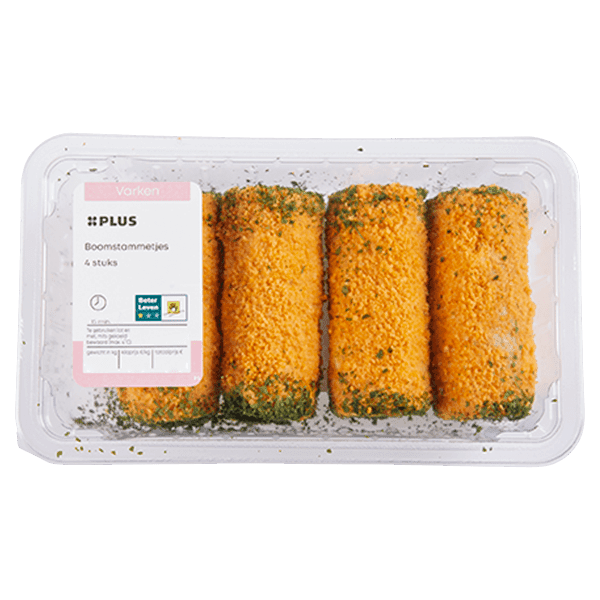 PLUS Beter Leven boomstam 4st