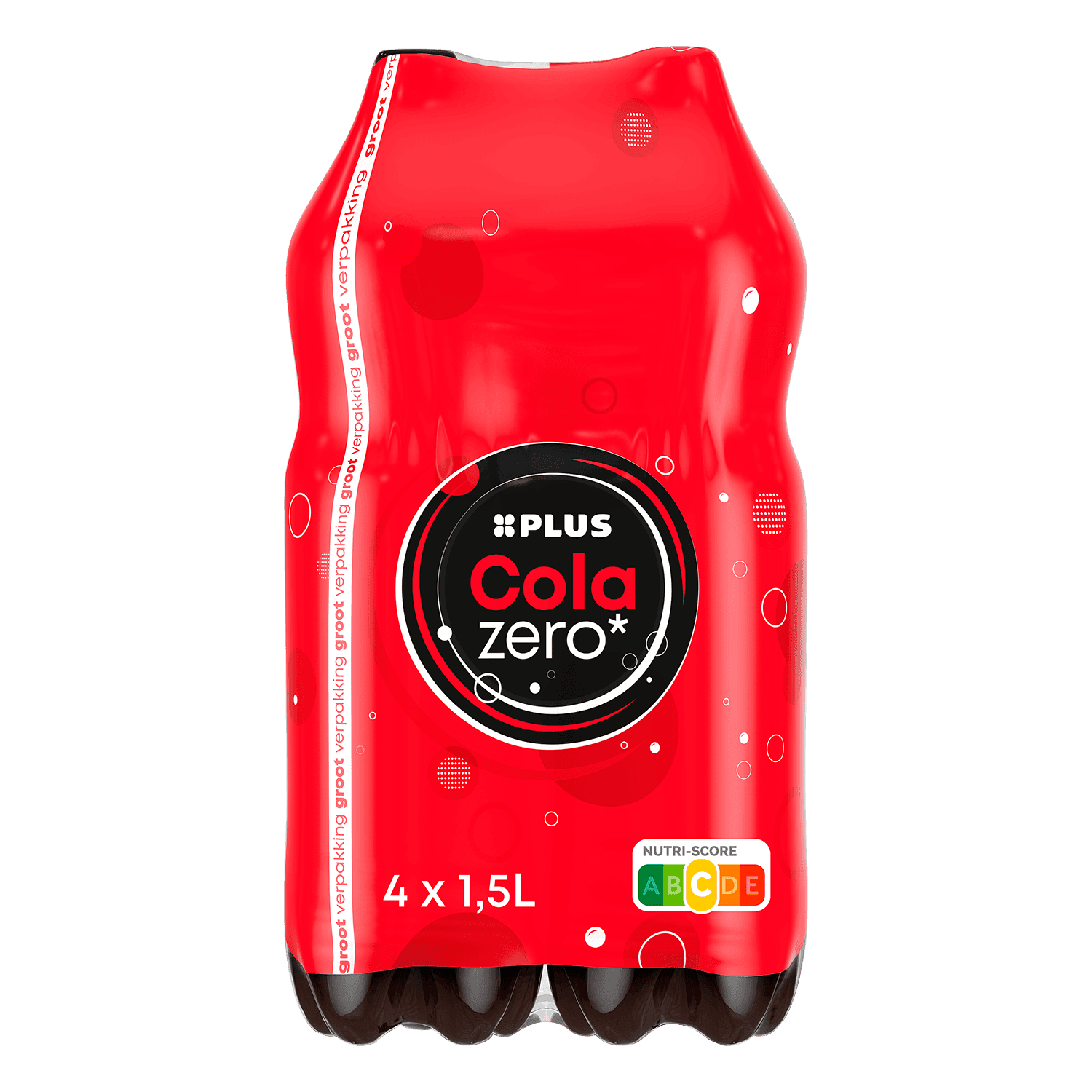 PLUS Cola zero 4-pack