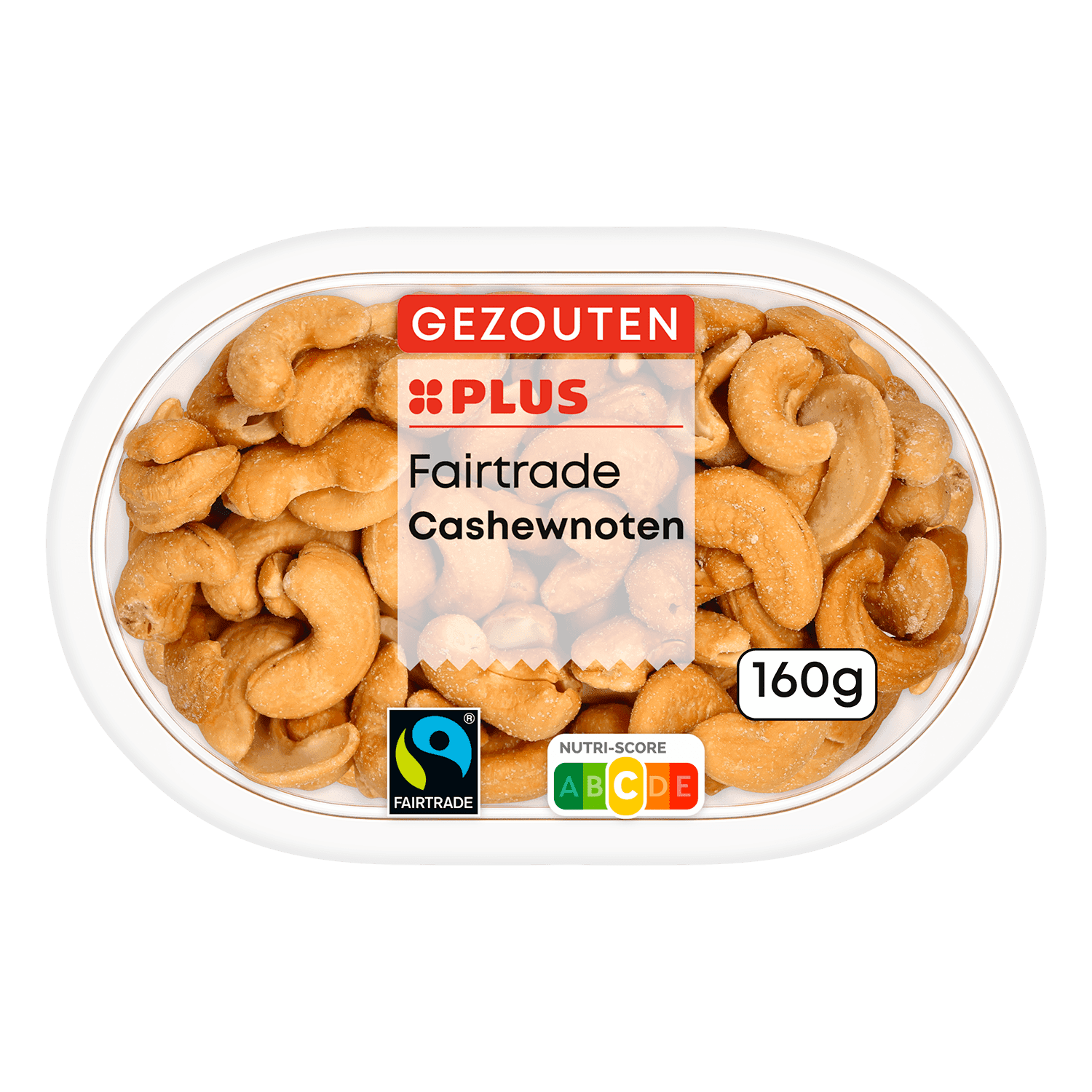 PLUS Cashewnoten Fairtrade (gez)