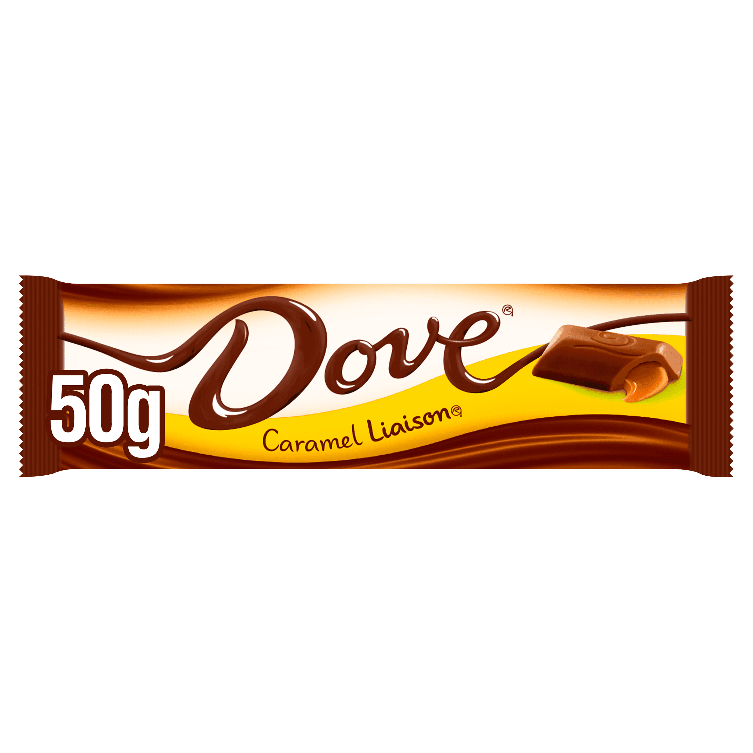 Dove Melk chocolade karamel reep single