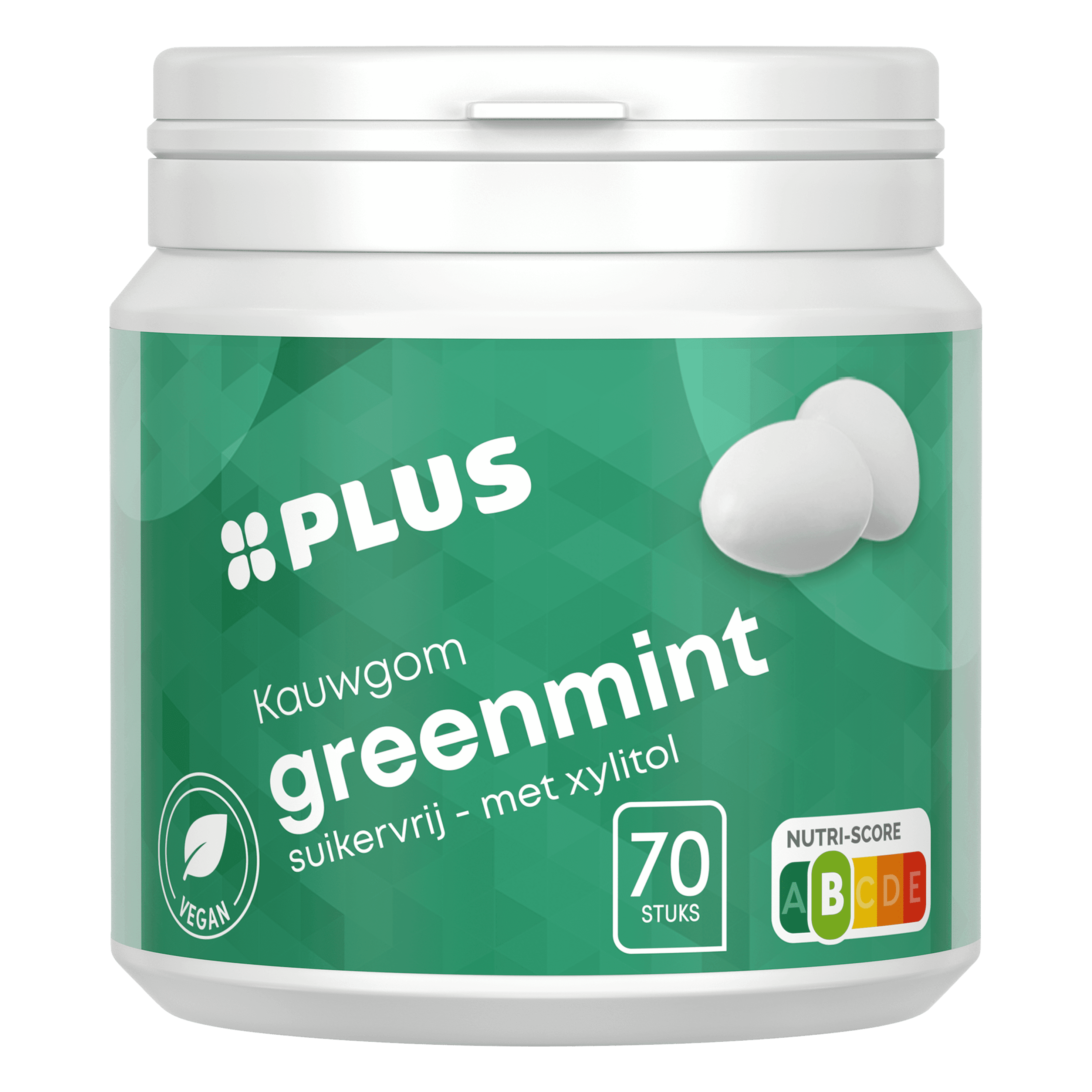 PLUS Kauwgom greenmint
