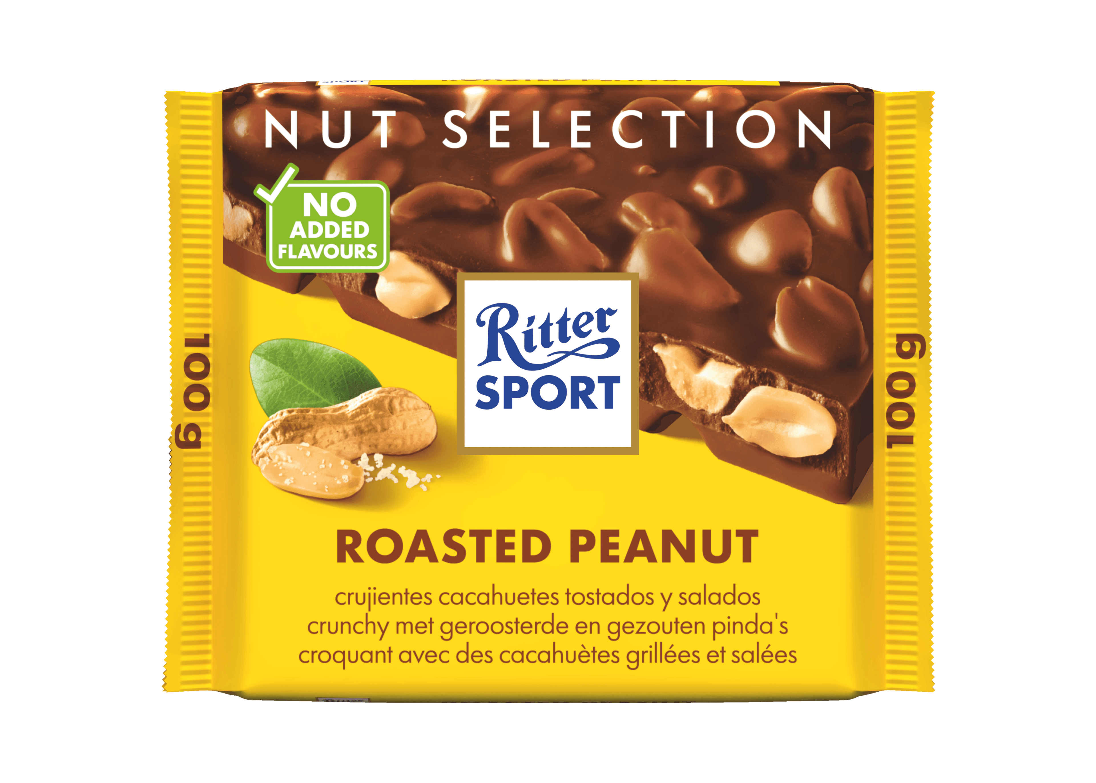 Ritter Sport Chocoladereep geroosterde pinda's