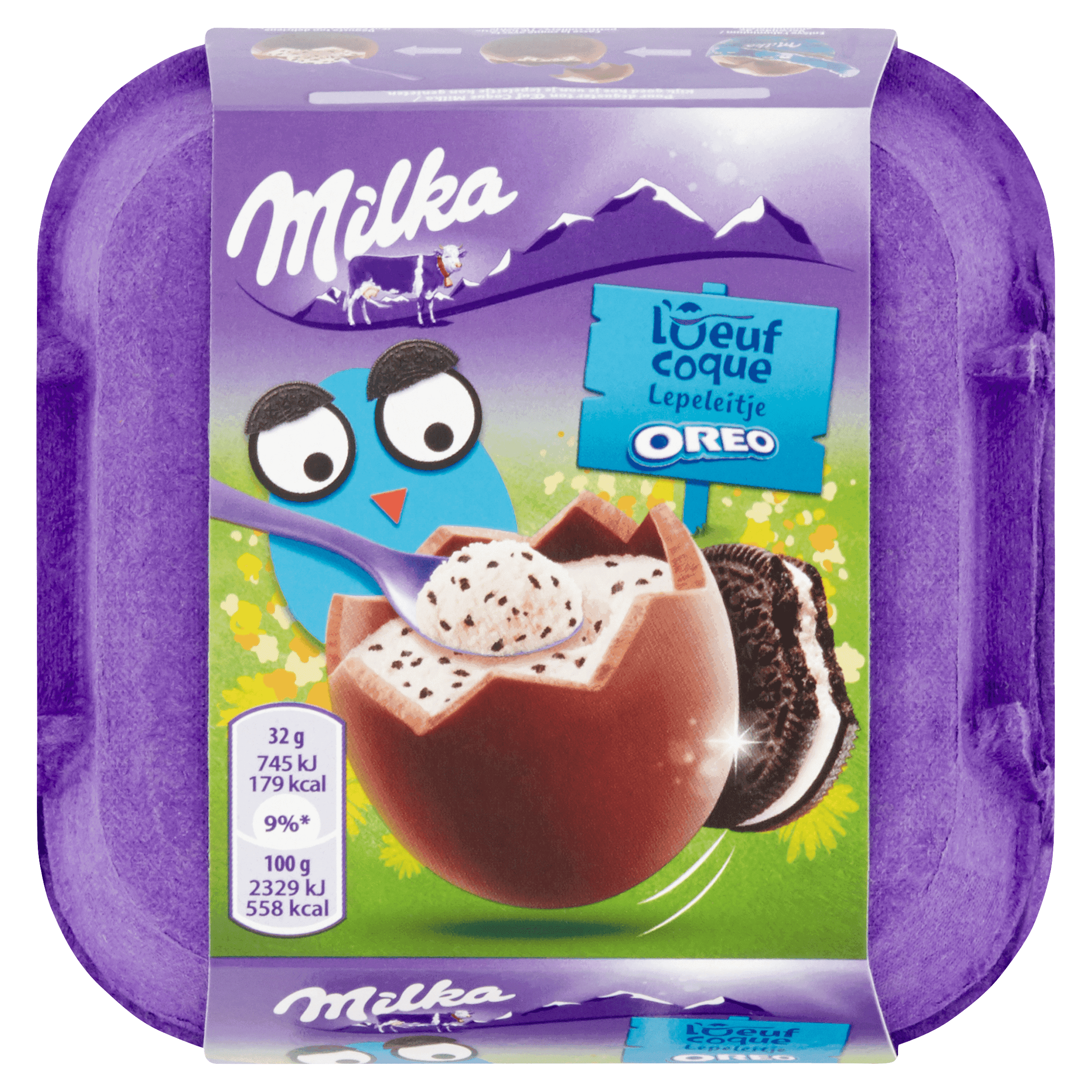 Milka Lepeleitje oreo