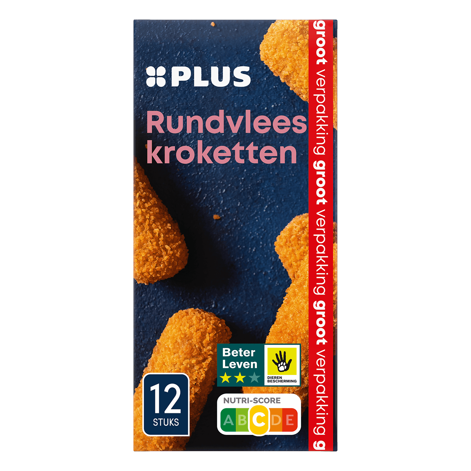PLUS Rundvleeskroket BLK