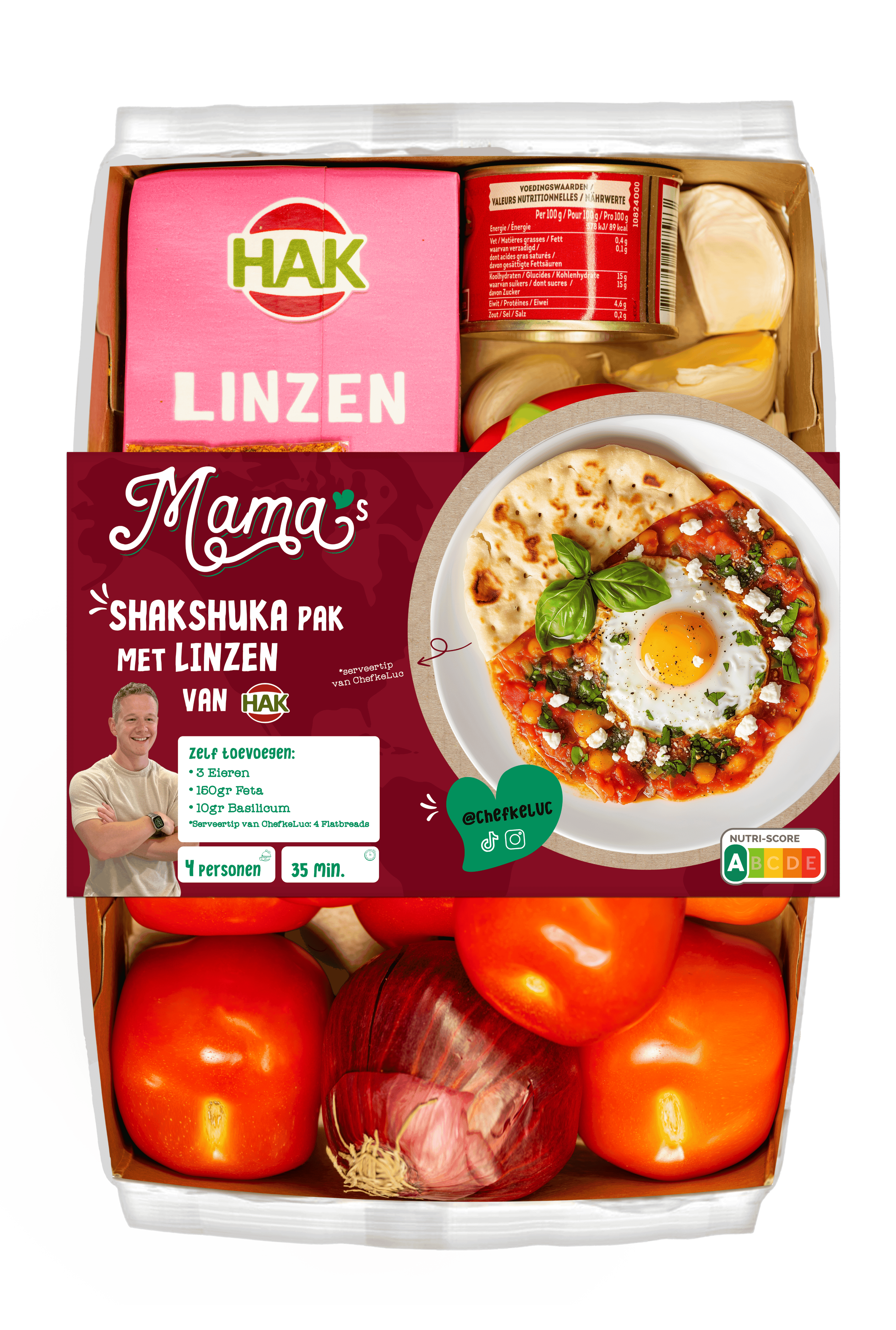 Mama's Maaltijden Verspakket Shakshuka