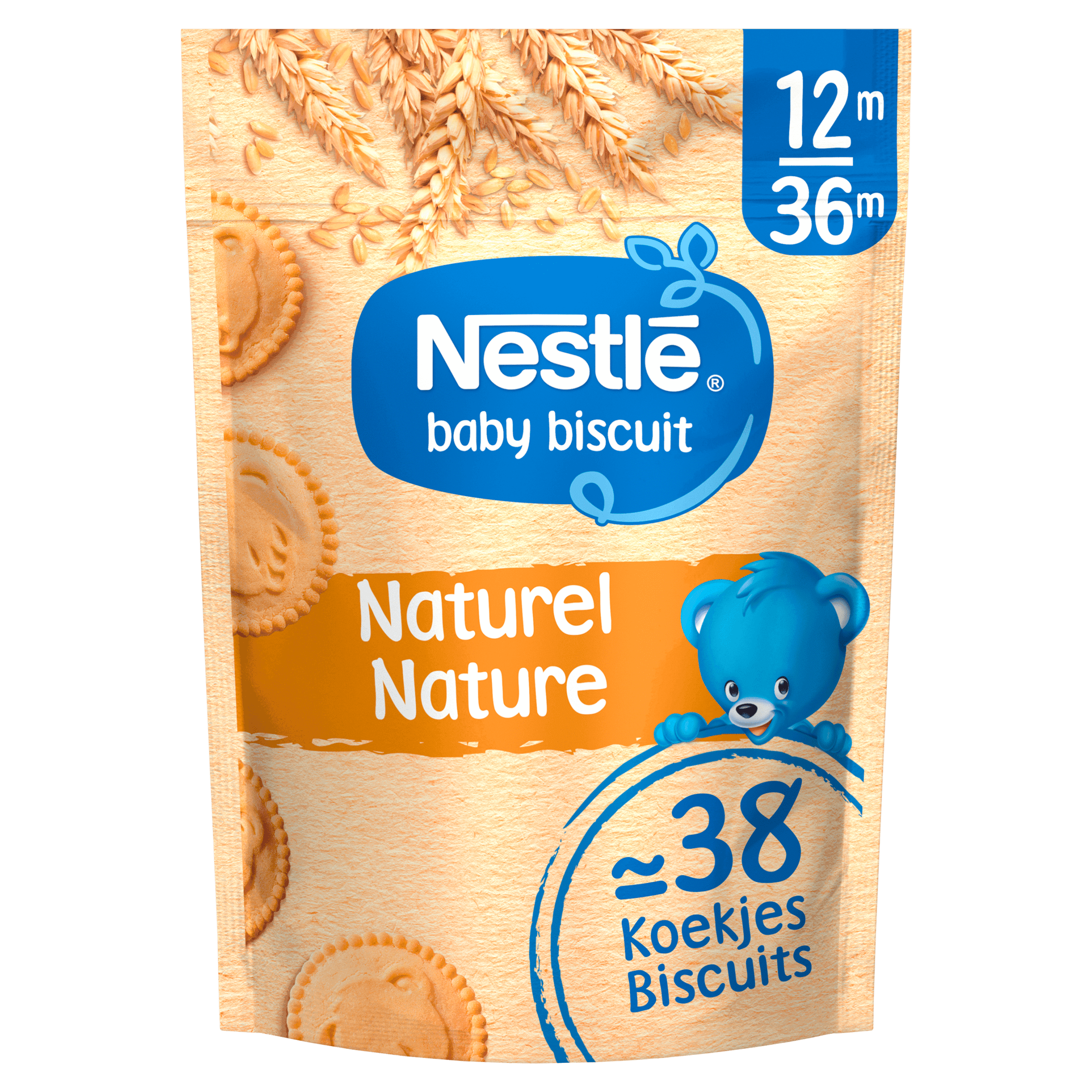 Nestlé baby biscuit naturel 12-36m