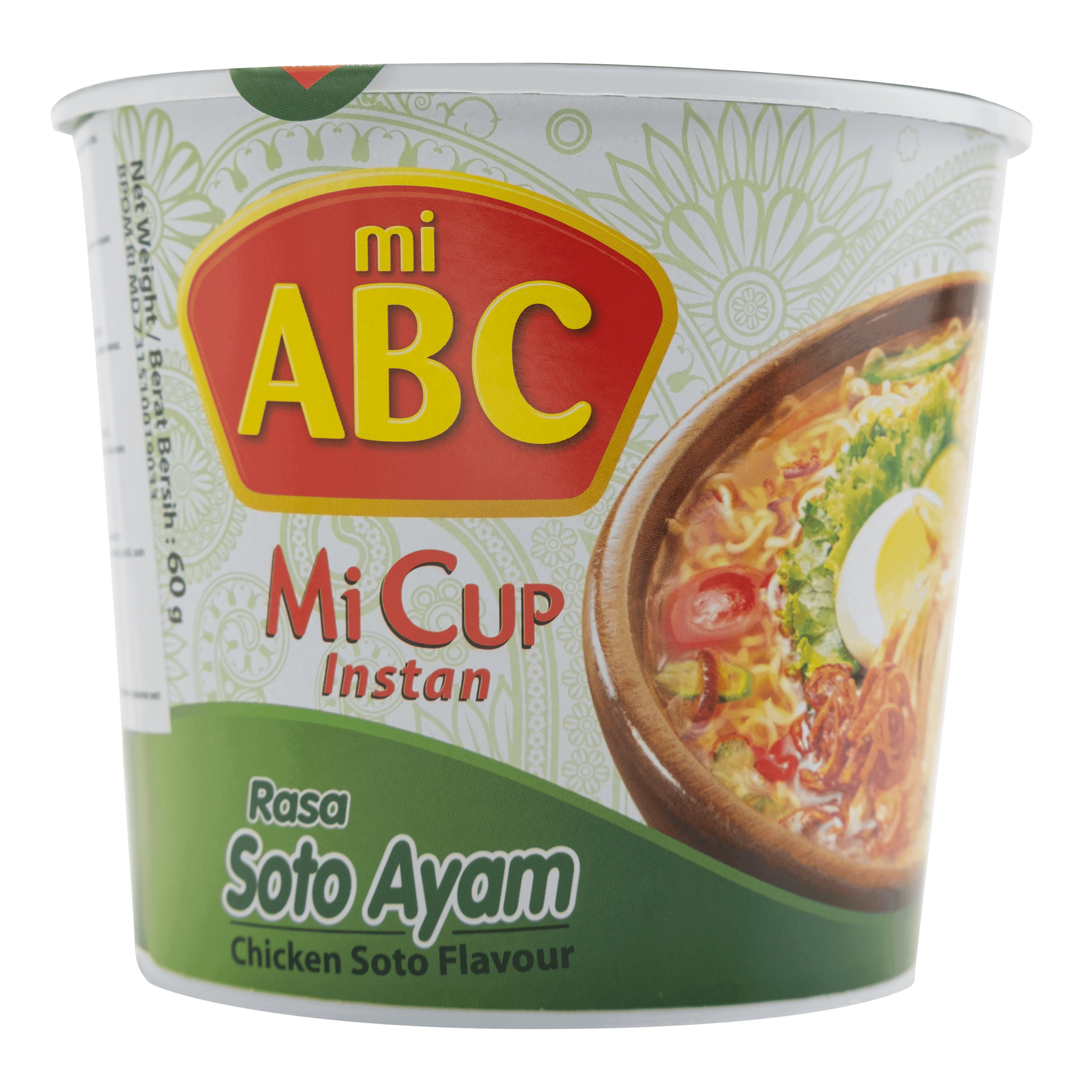 Abc Soto chicken noodles cup