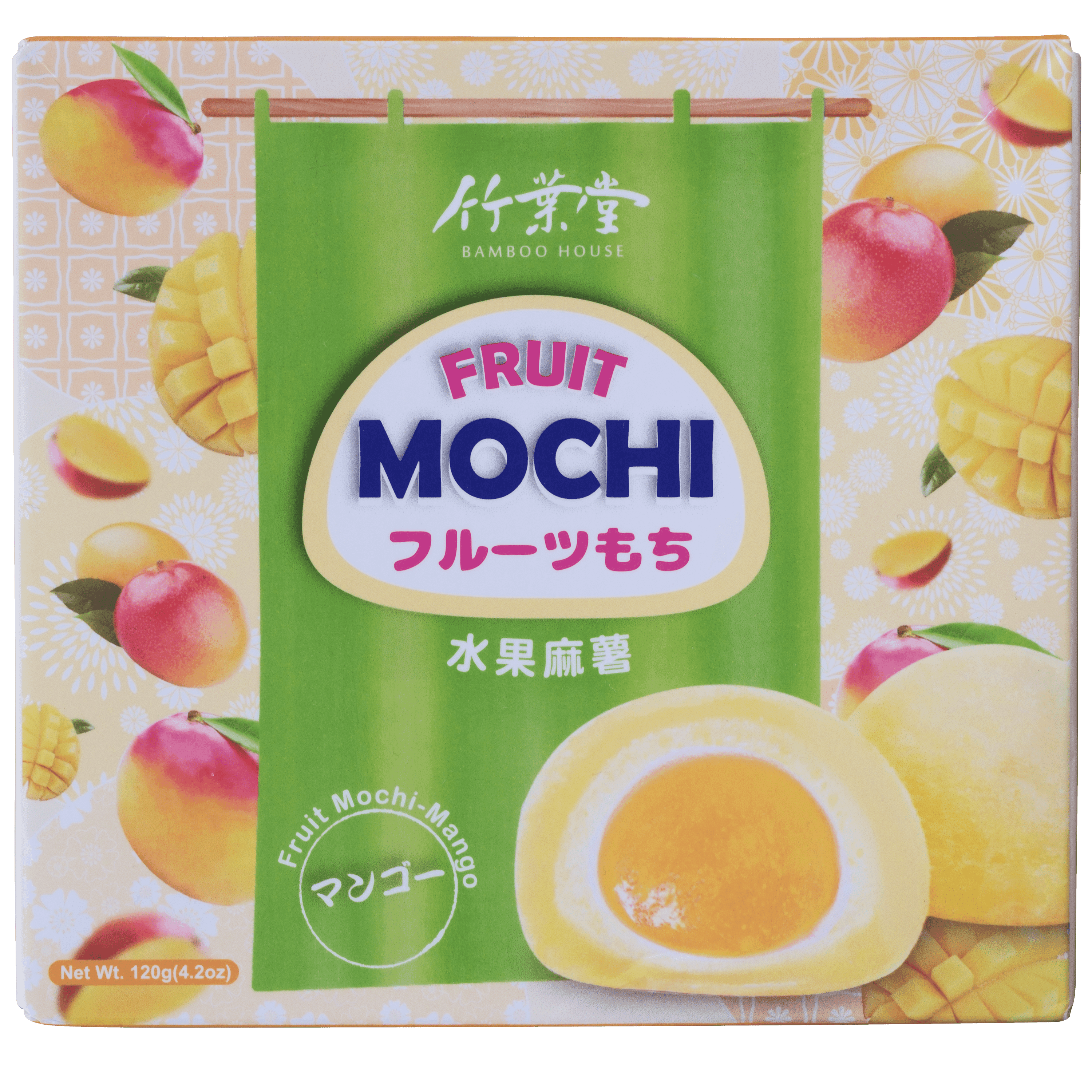 Bamboo House Mango Fruit Mochi