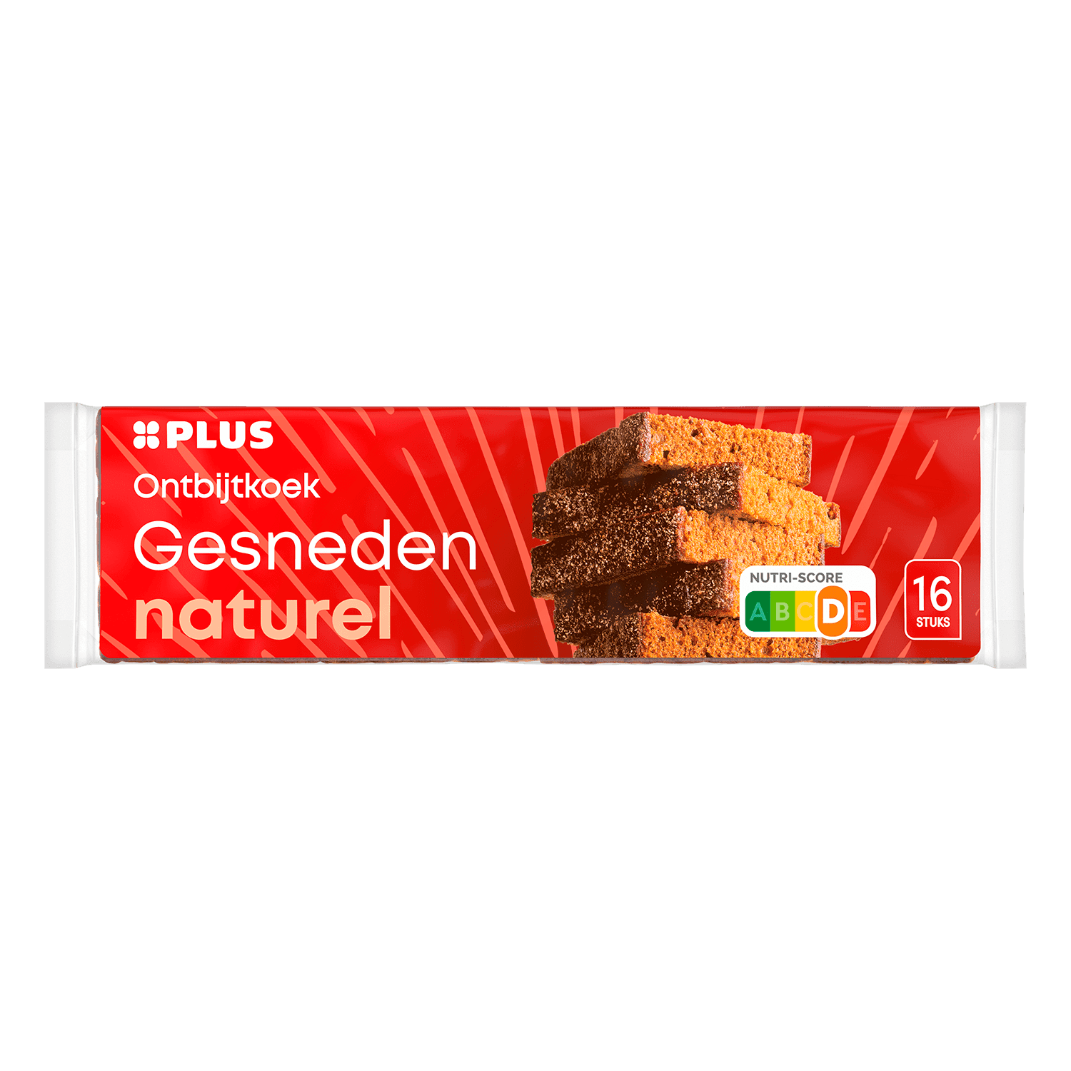 PLUS Ontbijtkoek Naturel gesneden