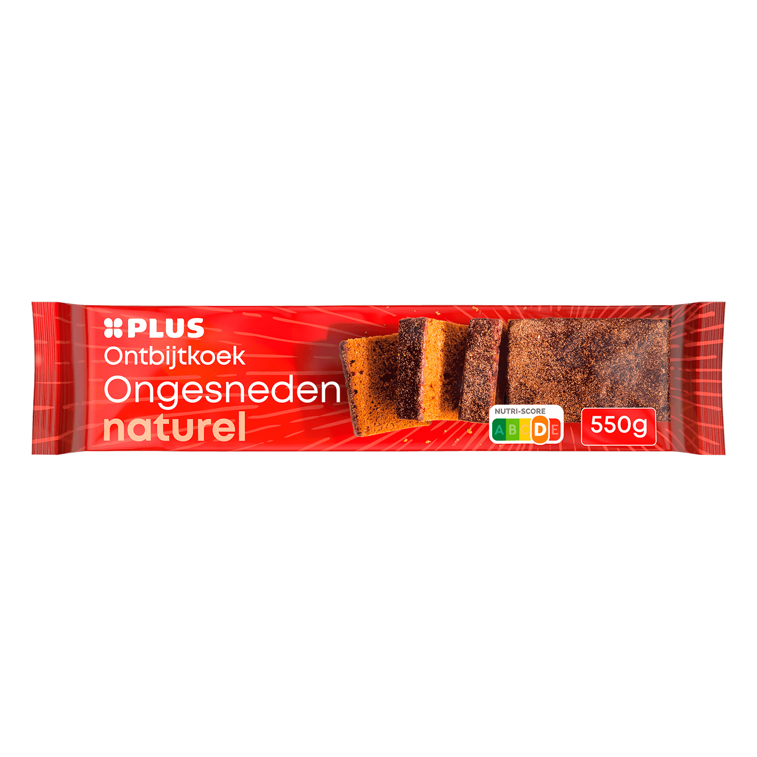 PLUS Ontbijtkoek Naturel ongesneden
