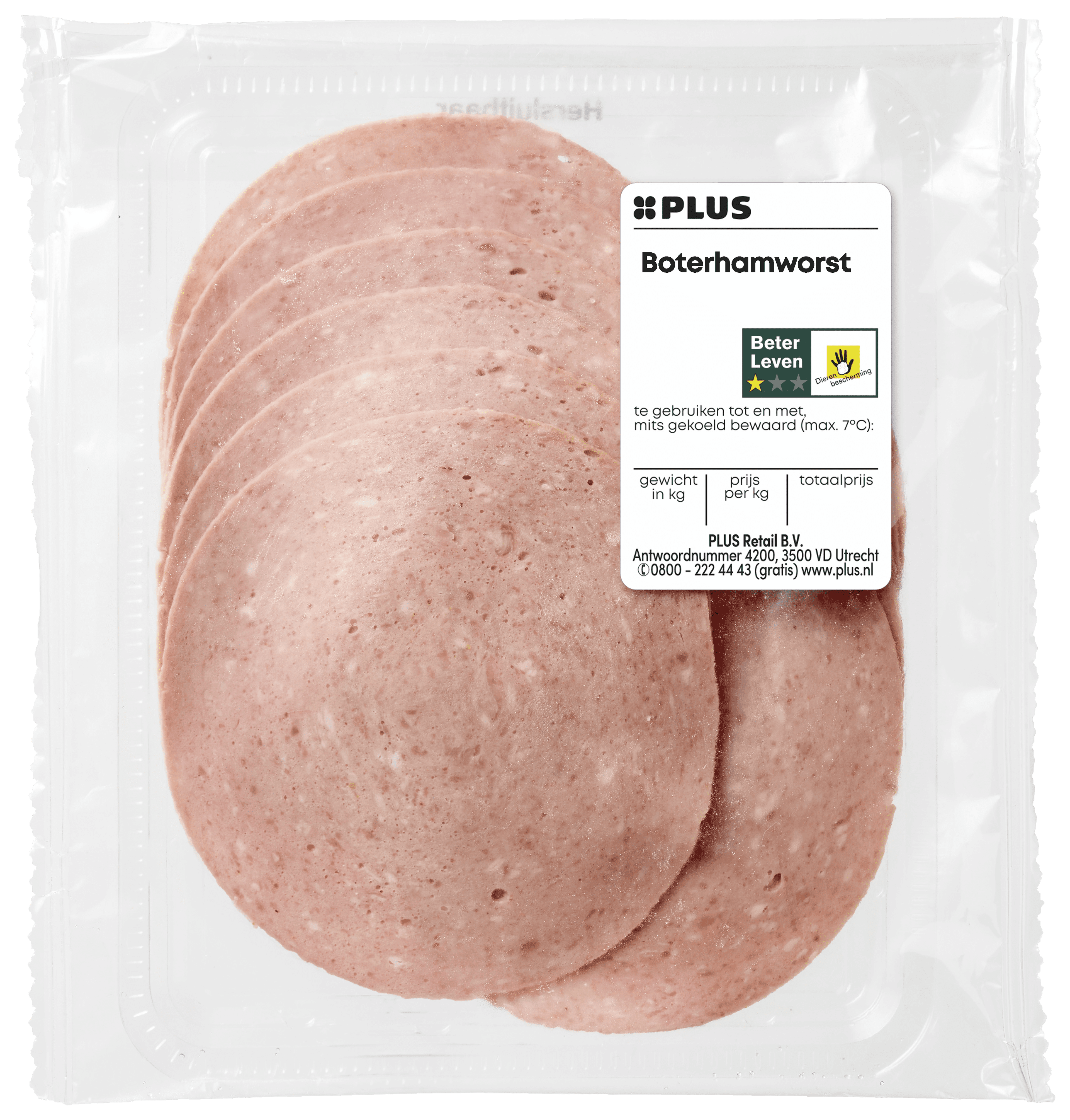 PLUS Blik boterhamworst