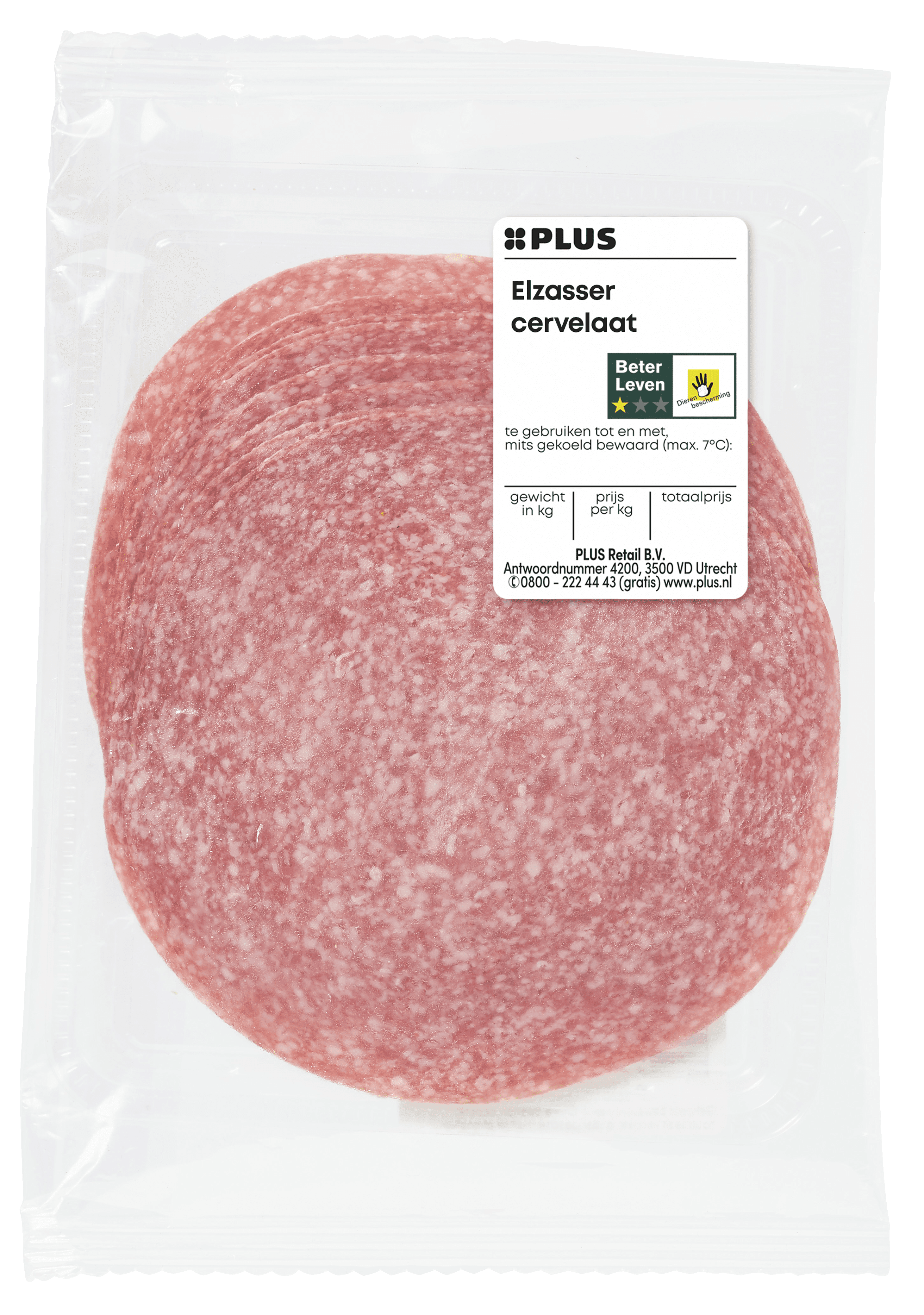 PLUS Elzasser cervelaat