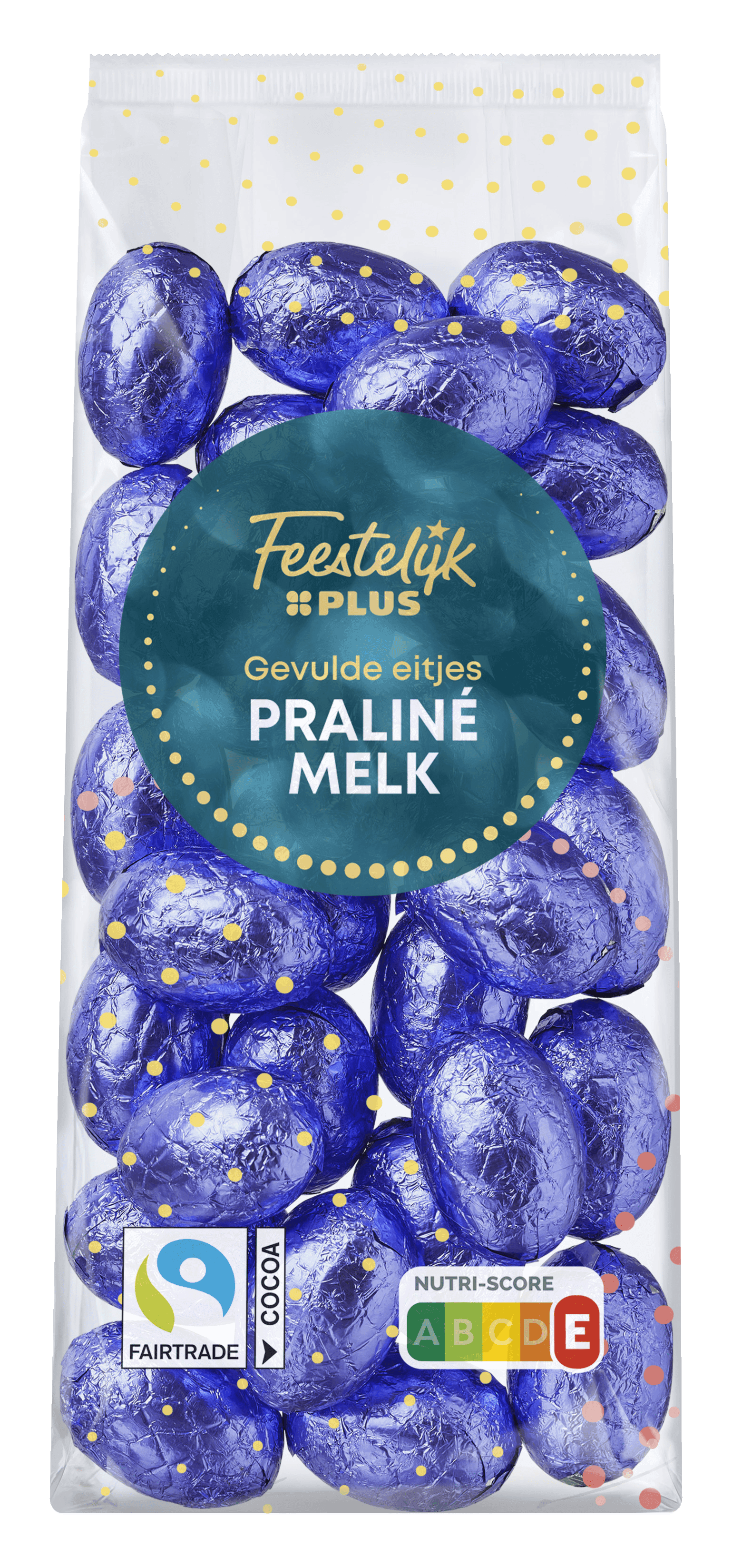 Feestelijk PLUS Paaseitjes melk praliné